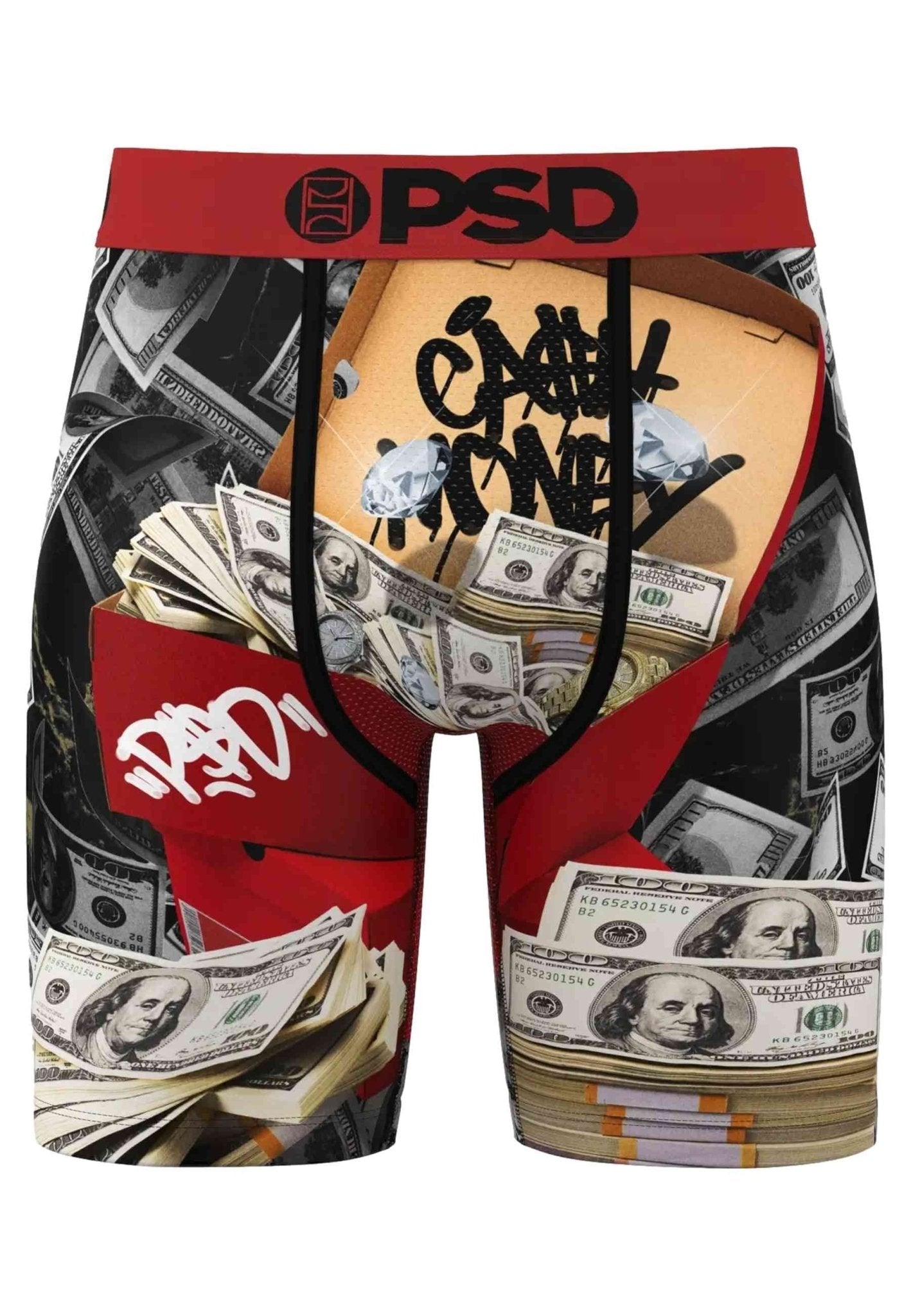 BOXER PSD ROJO BILLETES STASH BOX CORE FIT LENGHT - AREA ZERO