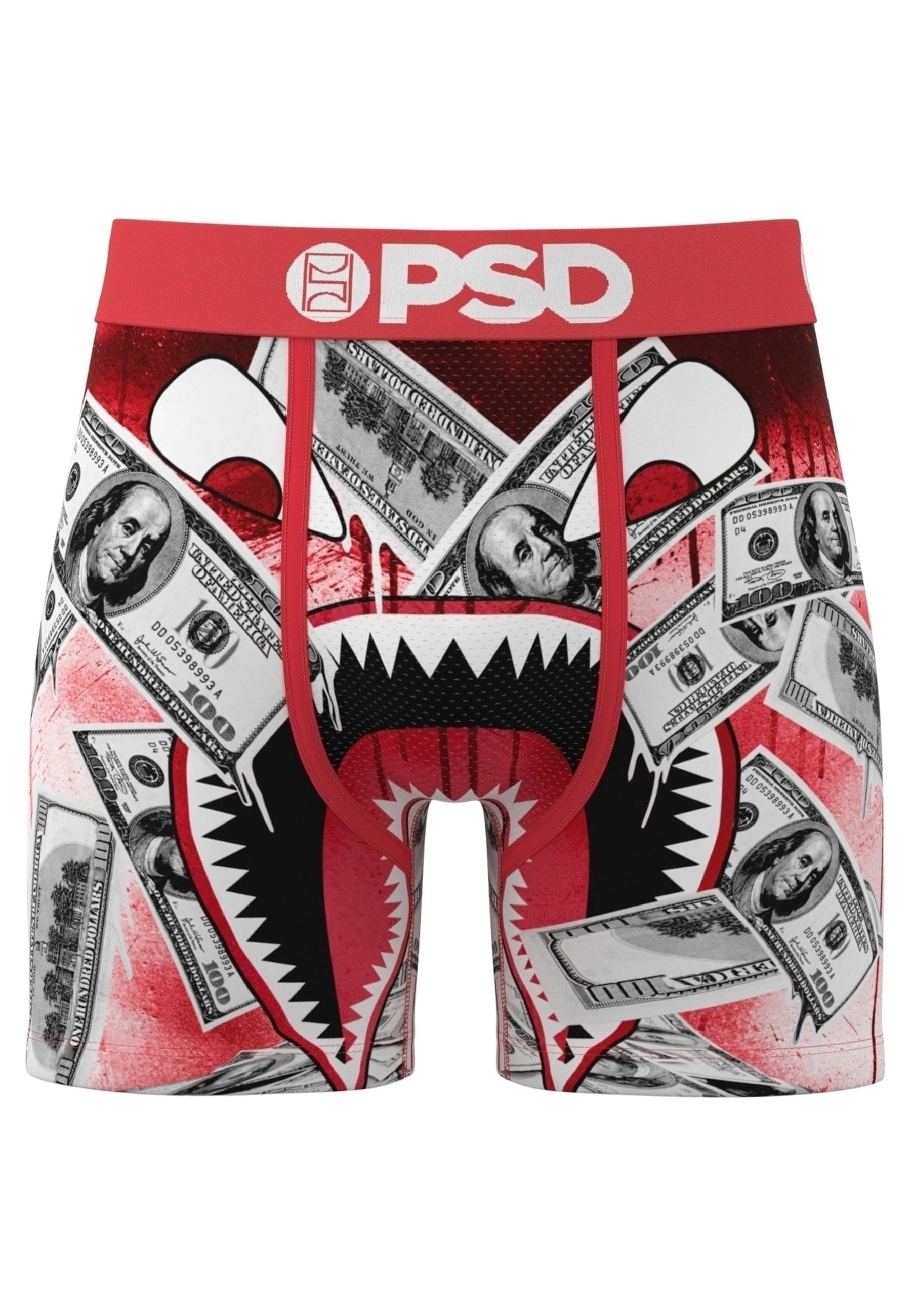 BOXER PSD ROJO BILLETES WF CHERRY CORE STANDARD BRIEF