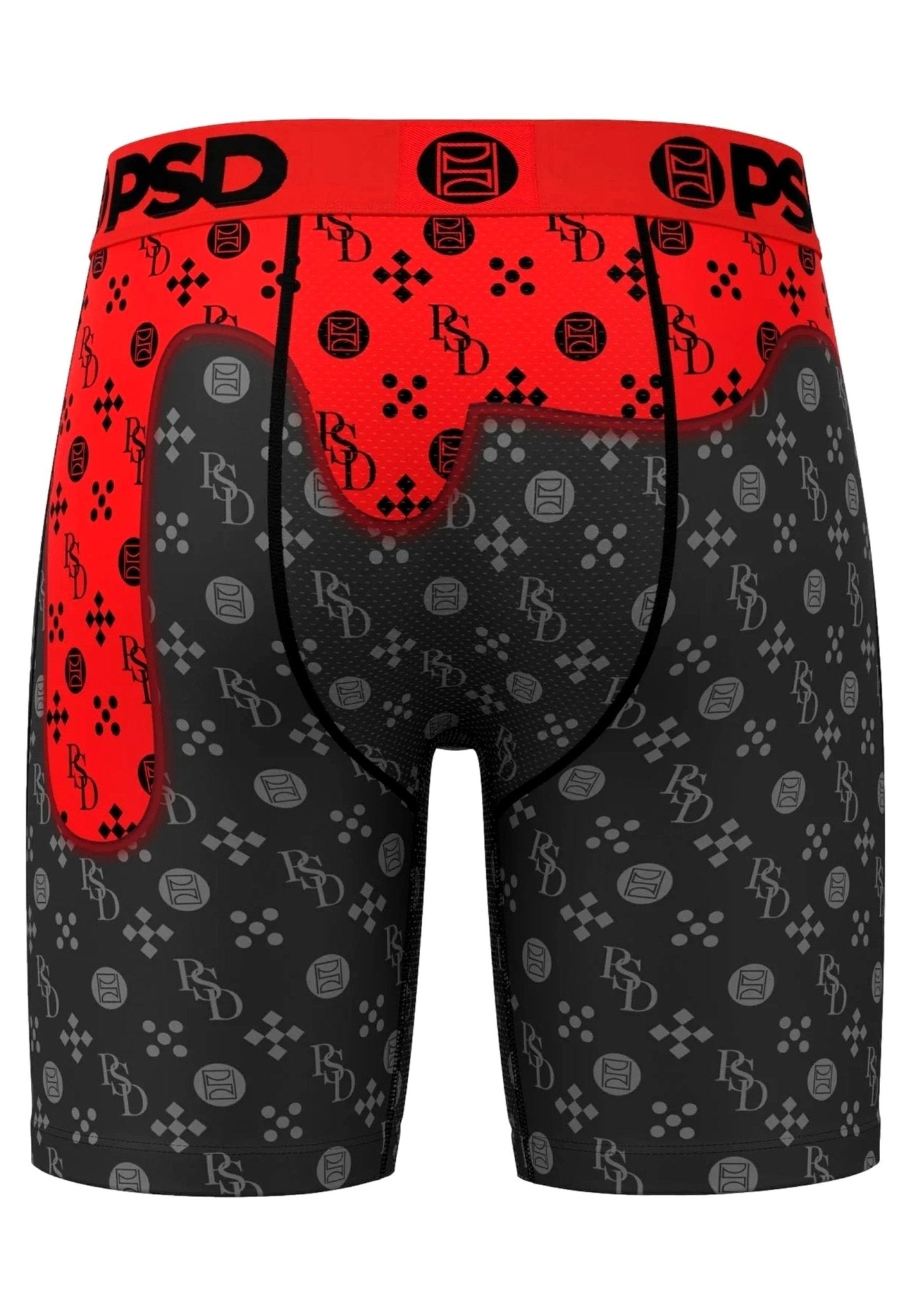 BOXER PSD ROJO BOCA LUX DRIP CORE FIT LENGHT - AREA ZERO