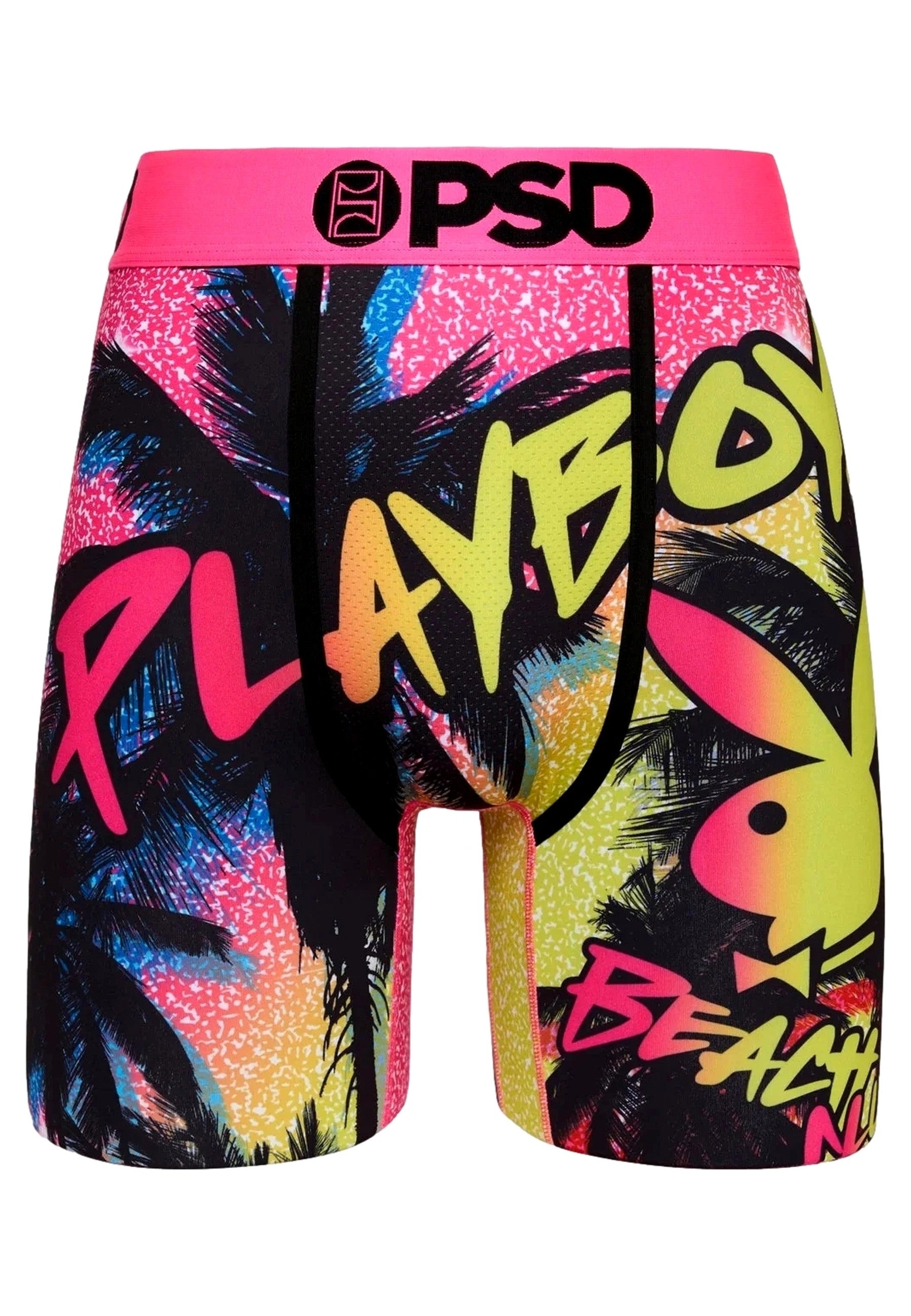 BOXER PSD ROSA PLAYBOY BEACH CLUB CORE FIT LENGHT