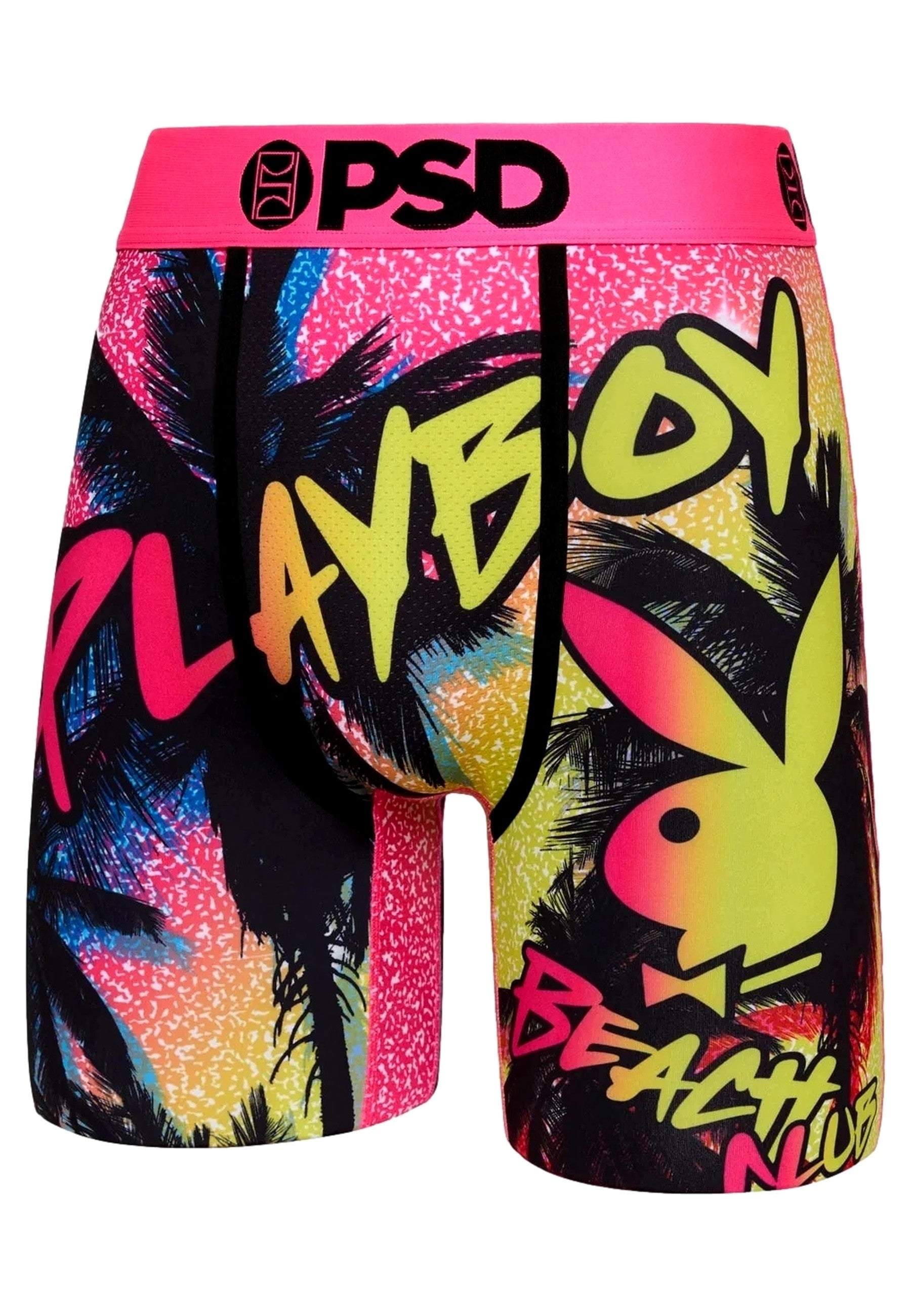 BOXER PSD ROSA PLAYBOY BEACH CLUB CORE FIT LENGHT