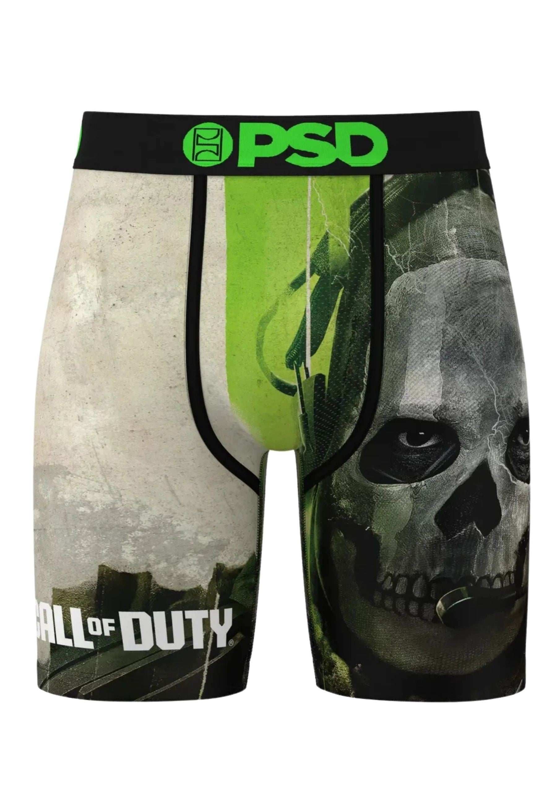 BOXER PSD VERDE COD GHOST STANDARD LENGHT BRIEF