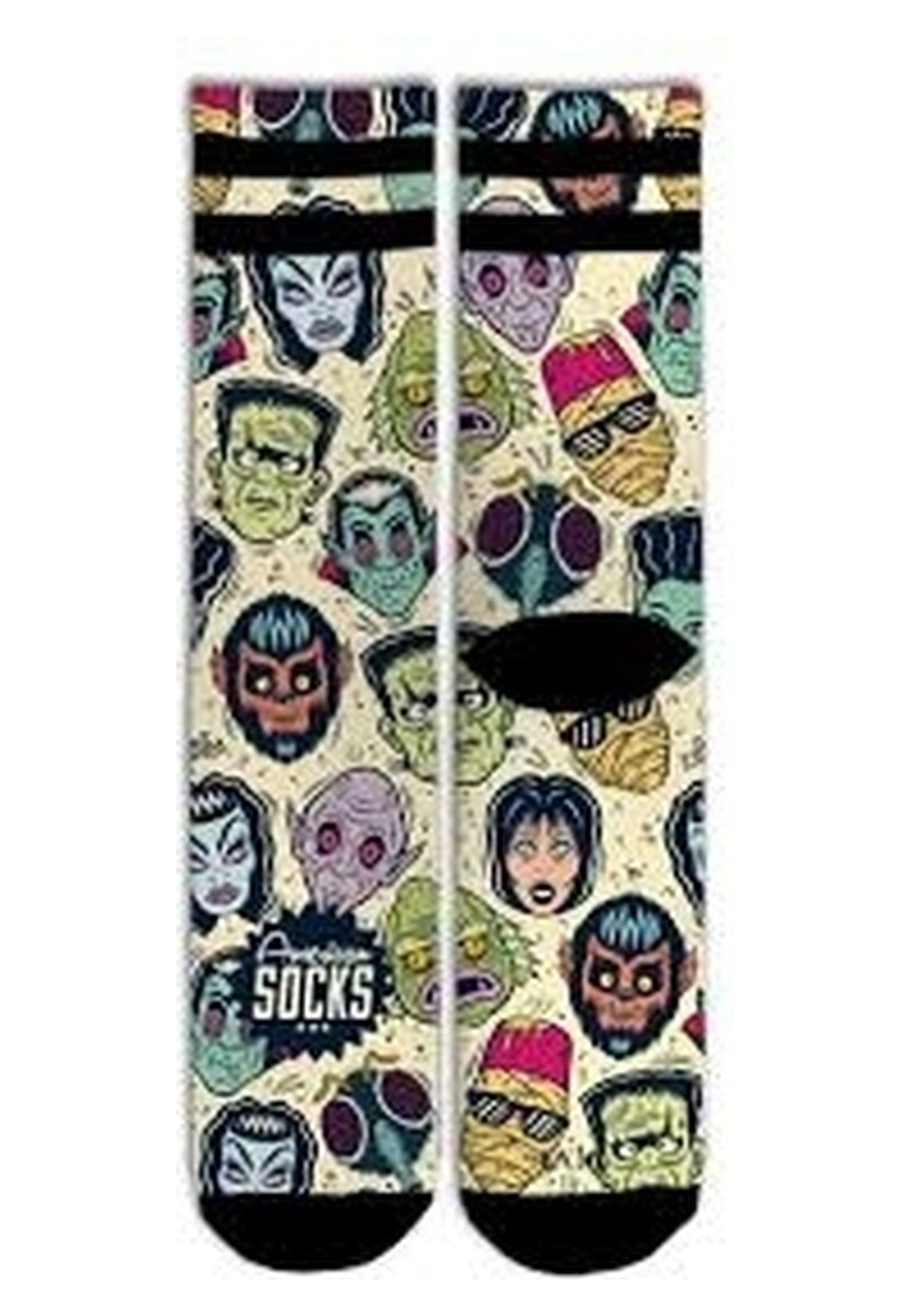 CALCETINES AMERICAN SOCKS BEIGE VILLAINS MID HIGH - AREA ZERO