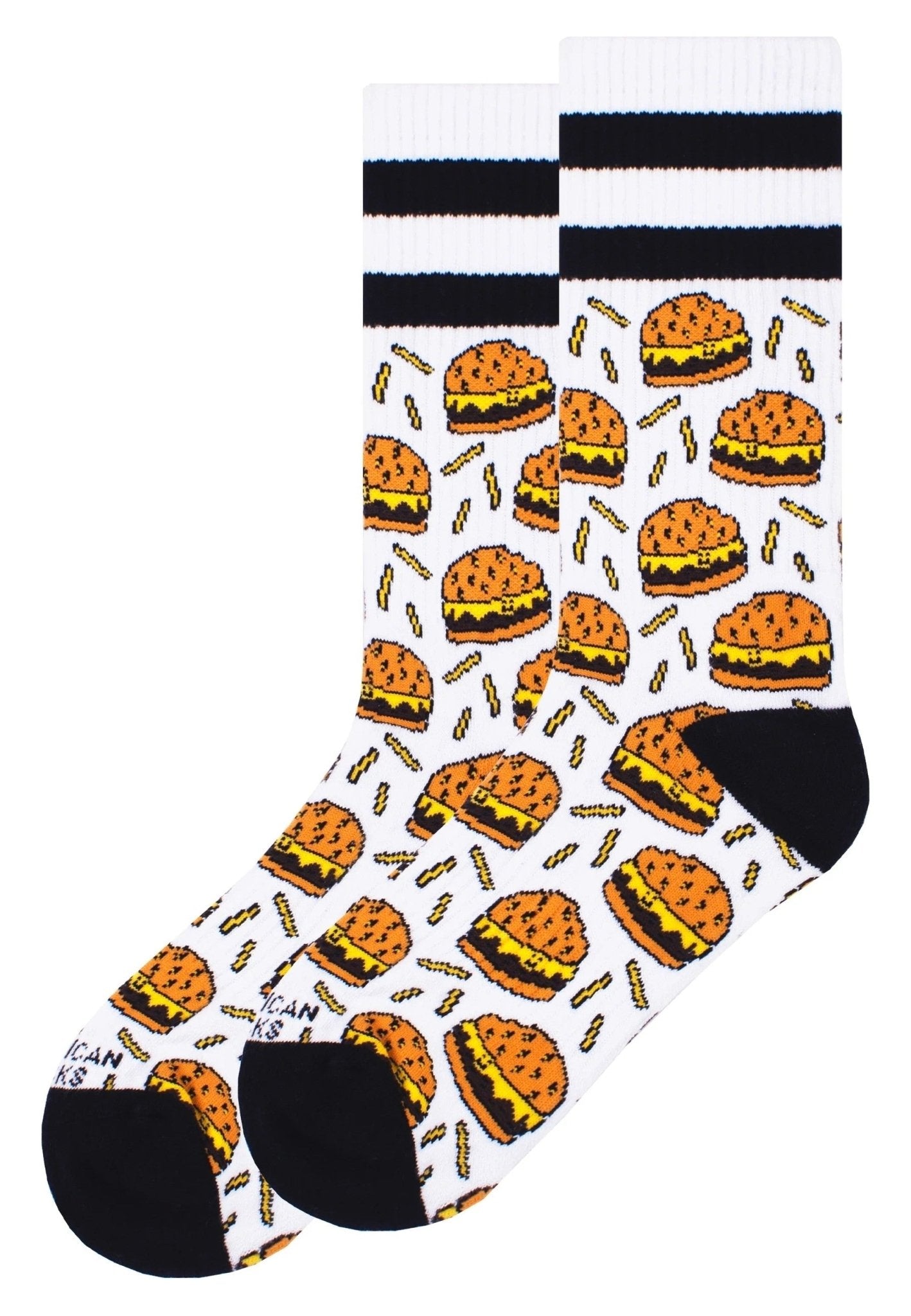 CALCETINES AMERICAN SOCKS BURGUER MANIA MID HIGH - AREA ZERO