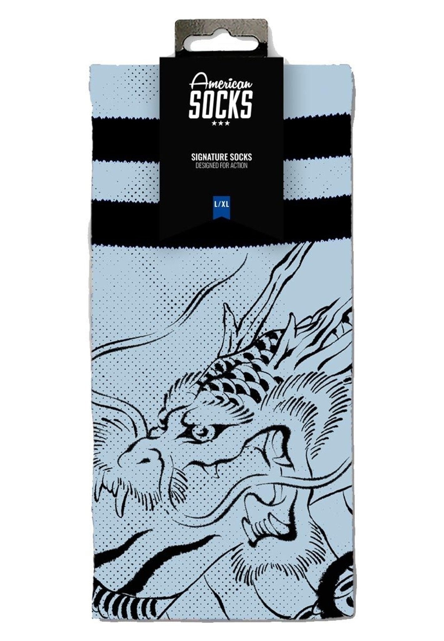 CALCETINES AMERICAN SOCKS CELESTES RYUJIN MID HIGH SIGNATURE SOCKS - AREA ZERO