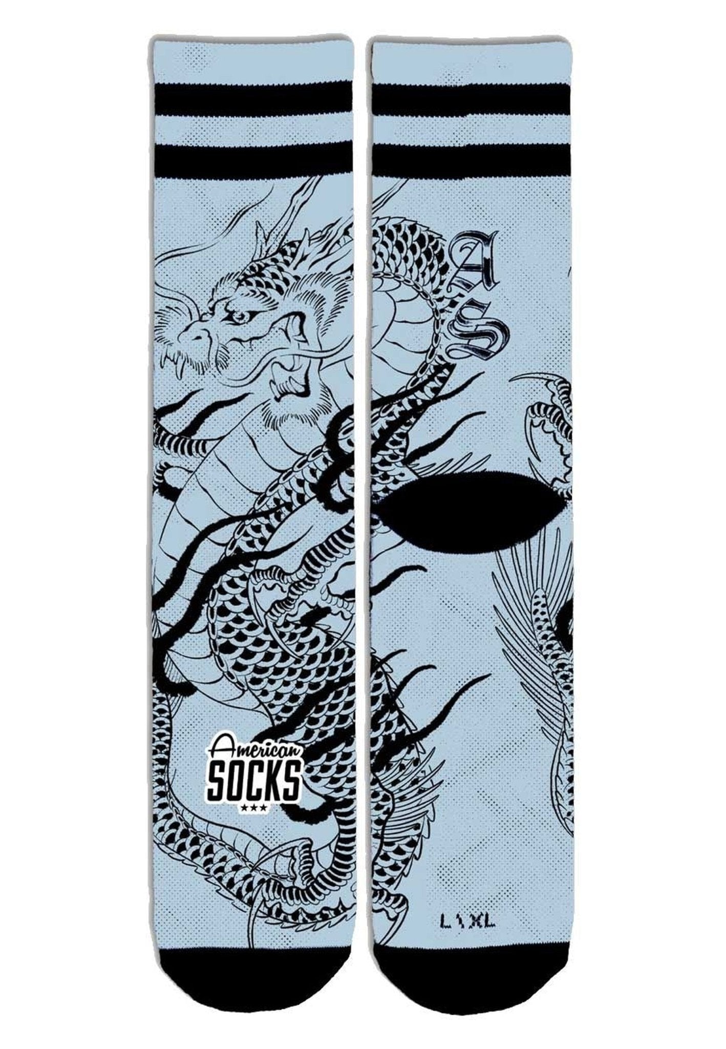 CALCETINES AMERICAN SOCKS CELESTES RYUJIN MID HIGH SIGNATURE SOCKS - AREA ZERO