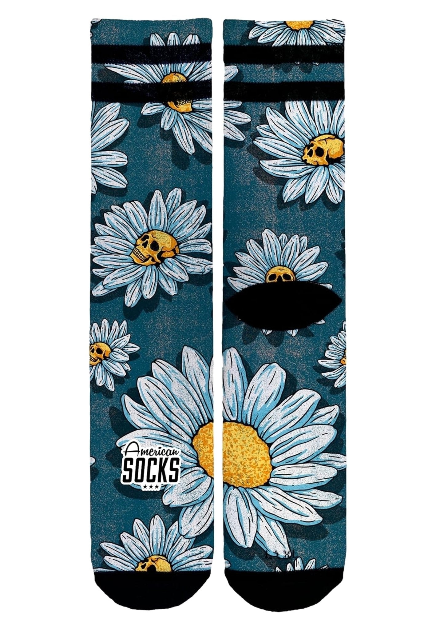 CALCETINES AMERICAN SOCKS DAISIES MID HIGH - AREA ZERO