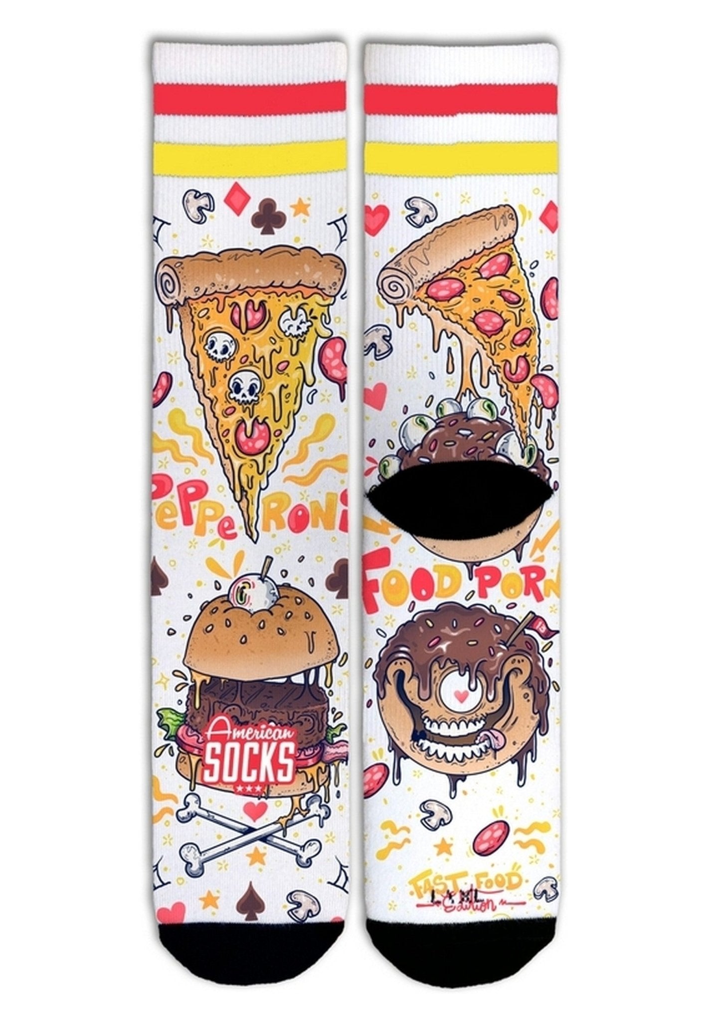 CALCETINES AMERICAN SOCKS FOOD PORN MID HIGH - AREA ZERO