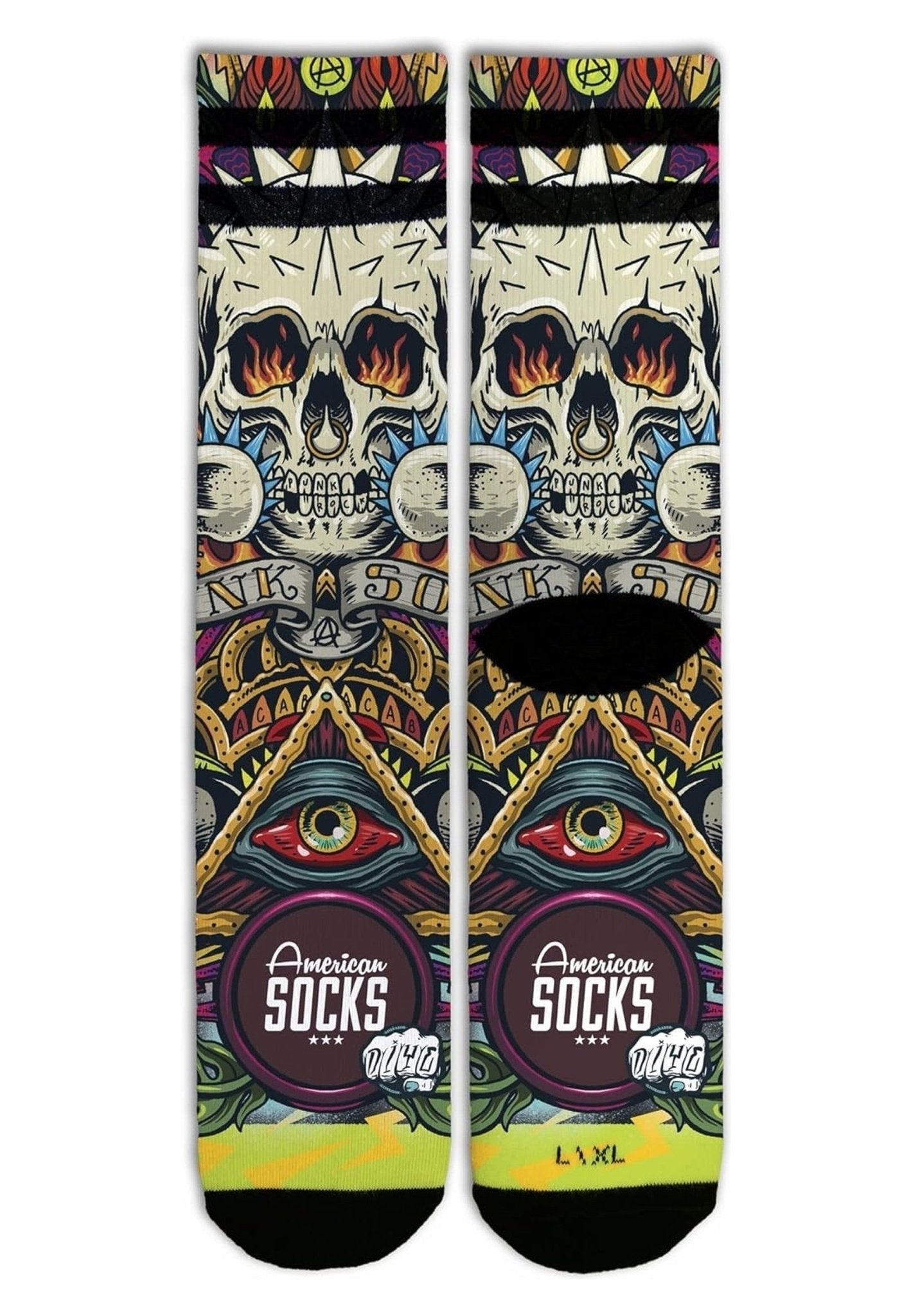 CALCETINES AMERICAN SOCKS MOSHPIT MID HIGH SOCKS - AREA ZERO