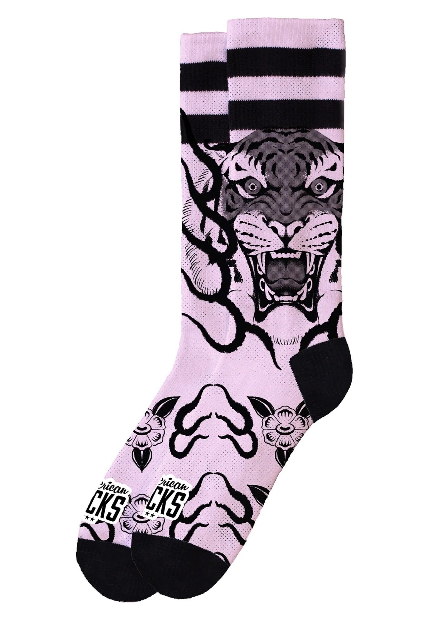 CALCETINES AMERICAN SOCKS ROSAS KHAN MID HIGH SIGNATURE SOCKS - AREA ZERO