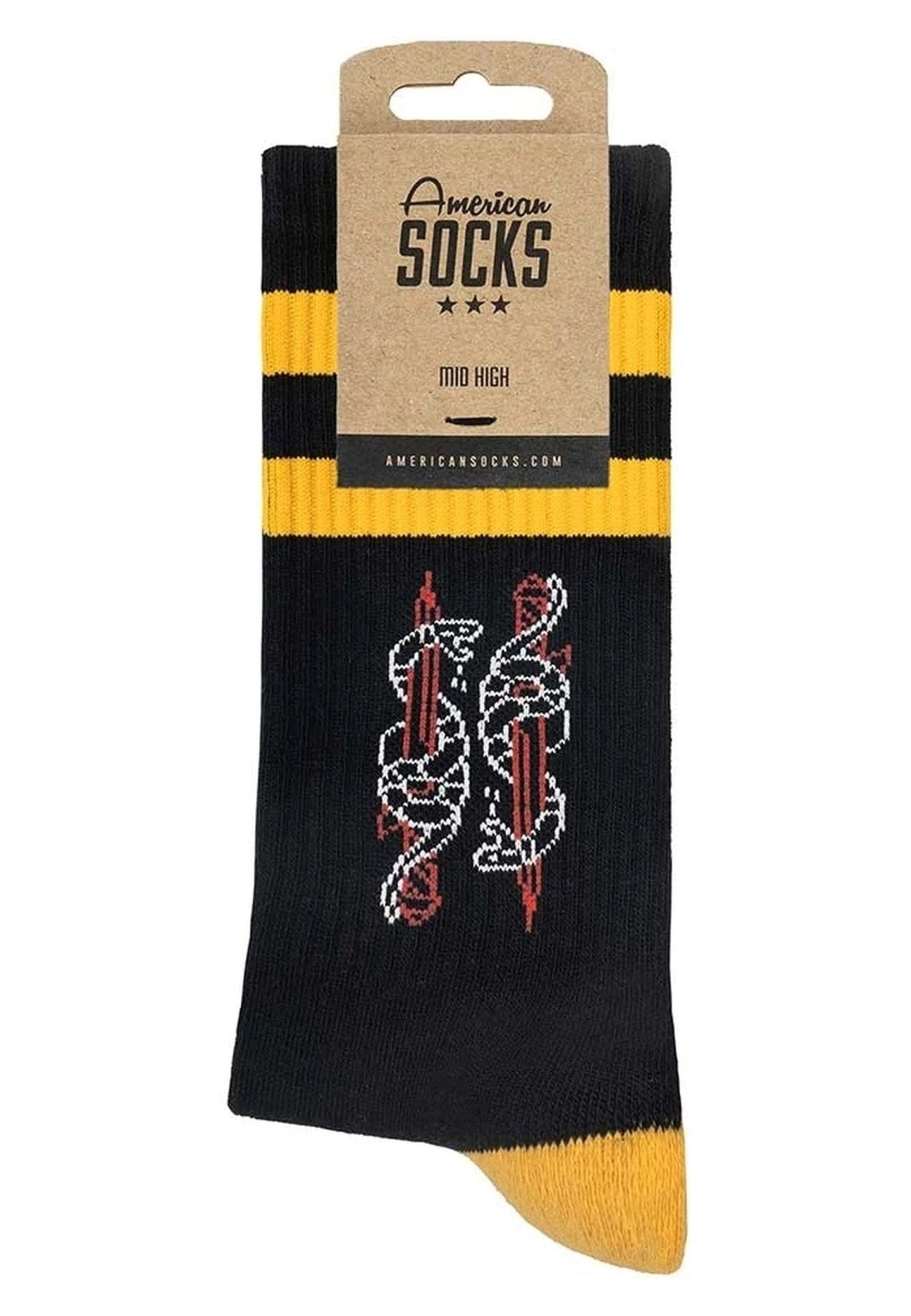 CALCETINES AMERICAN SOCKS SERPENT MID HIGH - AREA ZERO