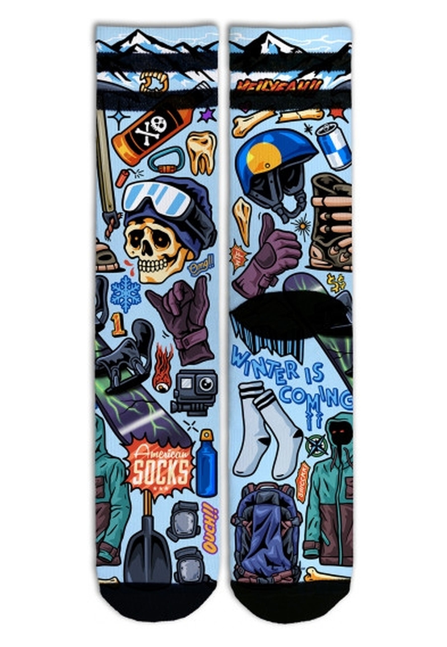 CALCETINES AMERICAN SOCKS SNOW RIPPER MID HIGH