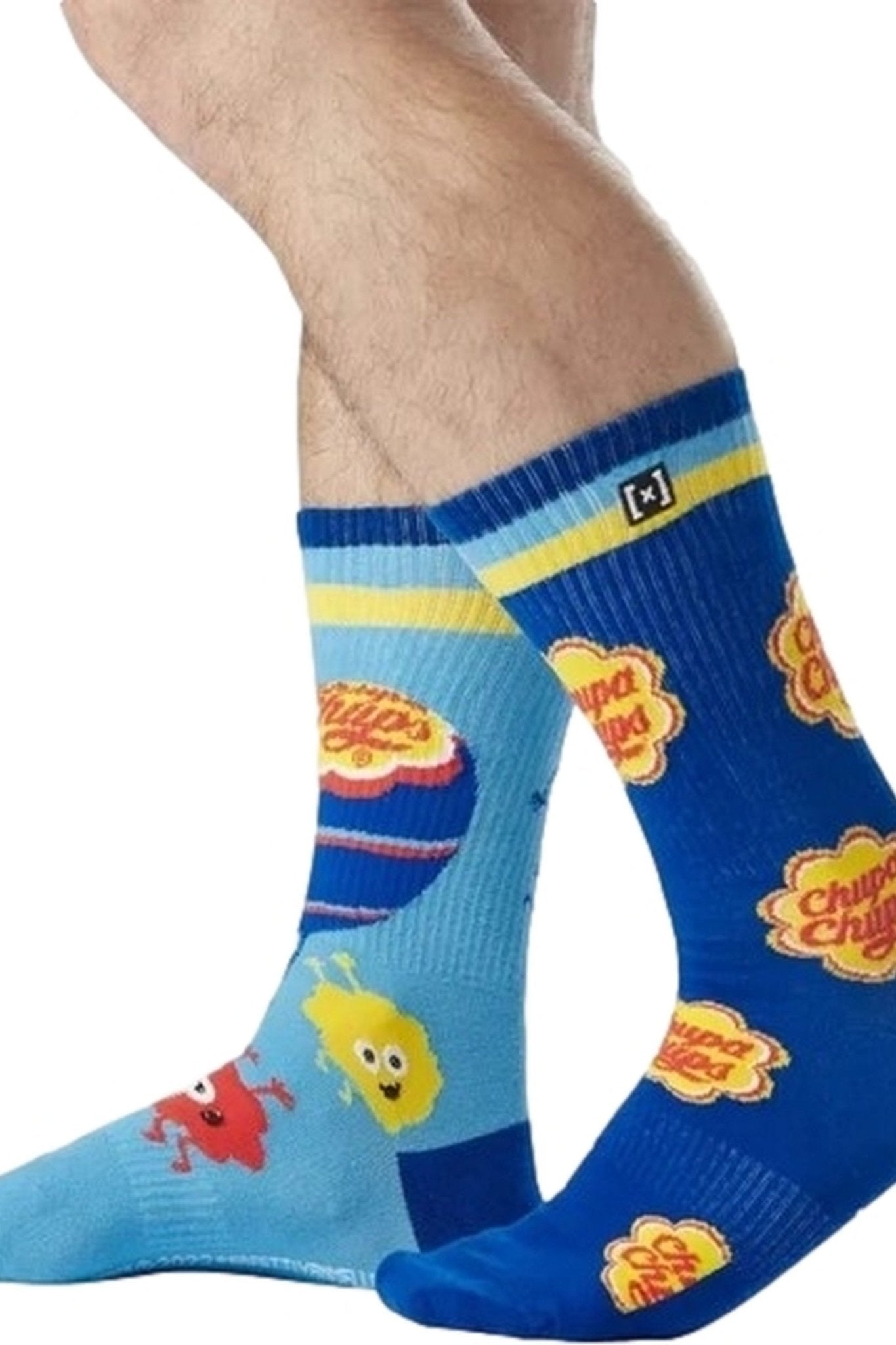 CALCETINES CAPSLAB AZULES NUBES CHUPA CHUPS - AREA ZERO