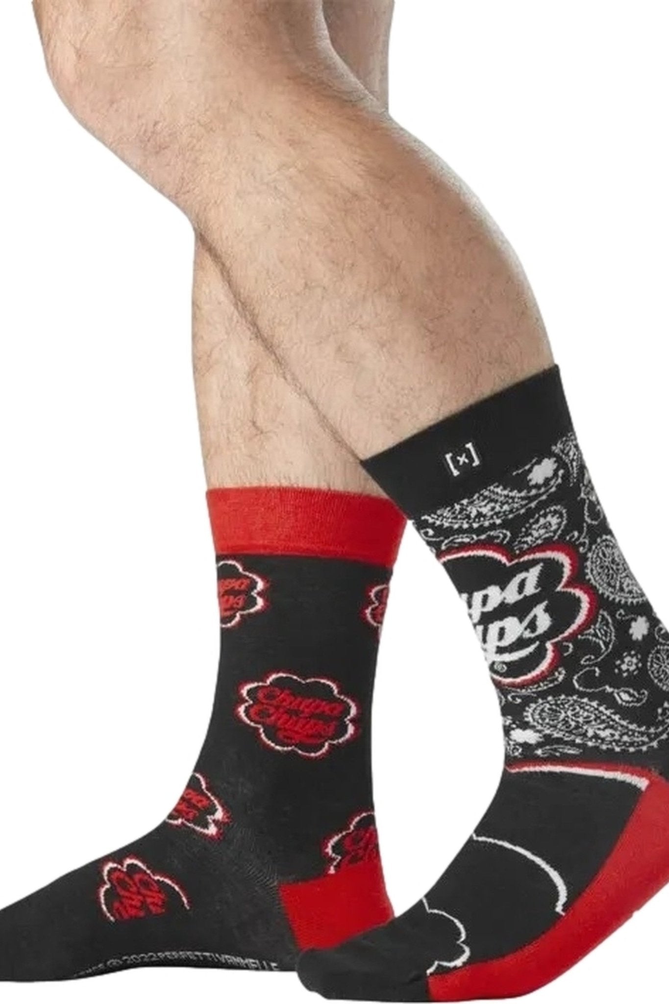 CALCETINES CAPSLAB NEGROS BANDANA CHUPACHUS - AREA ZERO