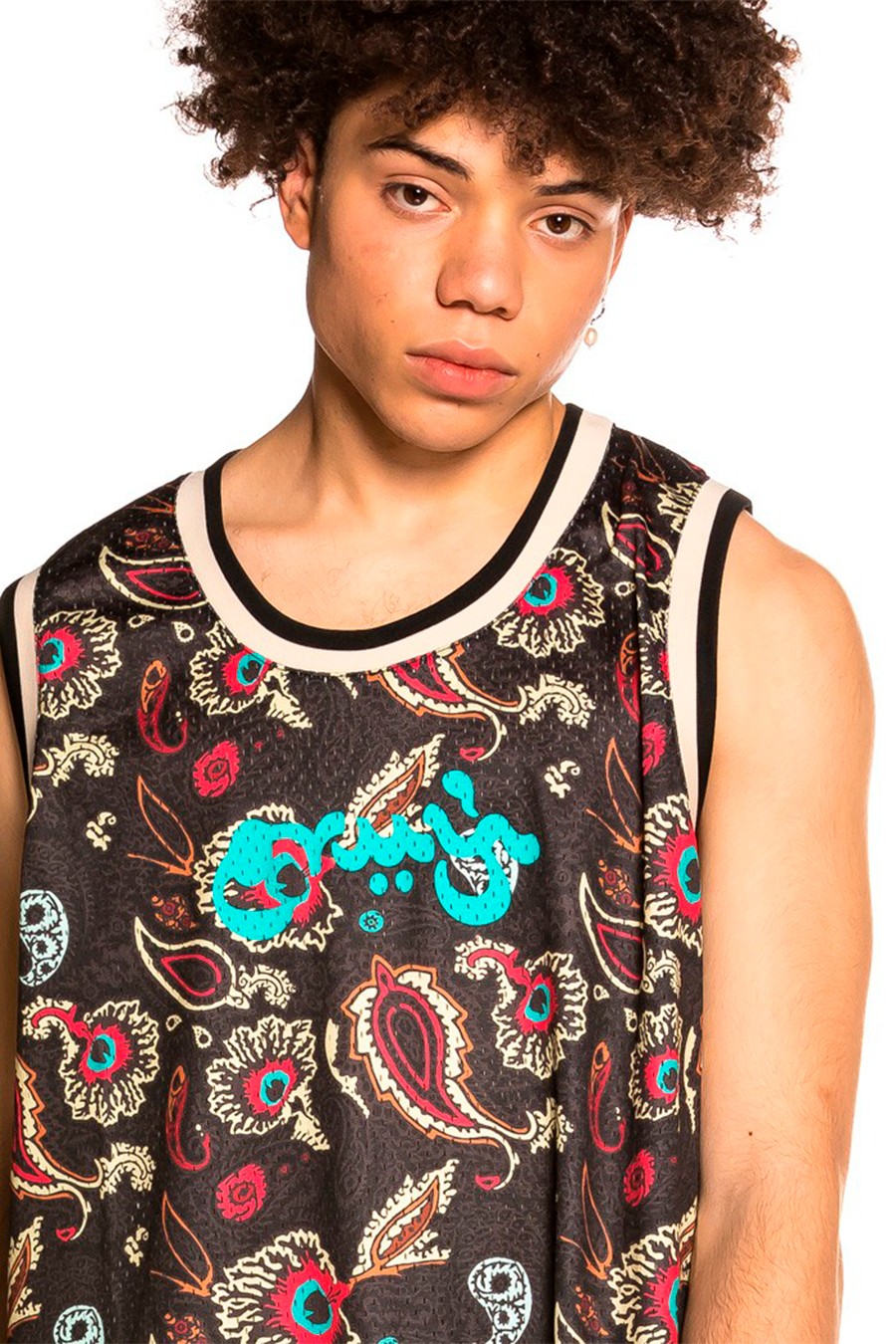 CAMISETA GRIMEY NEGRA HOPE UNSEEN ALL OVER PRINT MESH TANK TOP