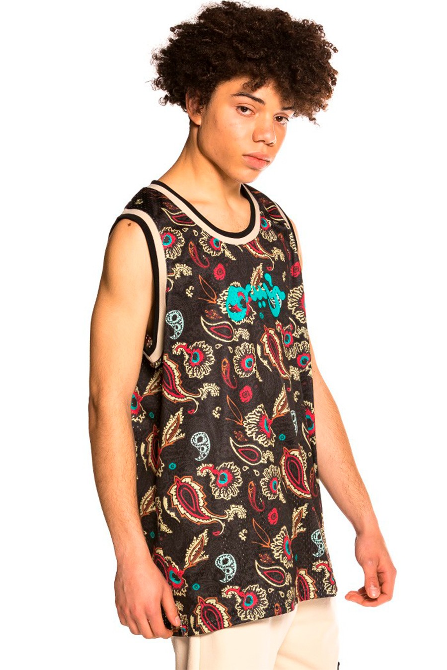 CAMISETA GRIMEY NEGRA HOPE UNSEEN ALL OVER PRINT MESH TANK TOP