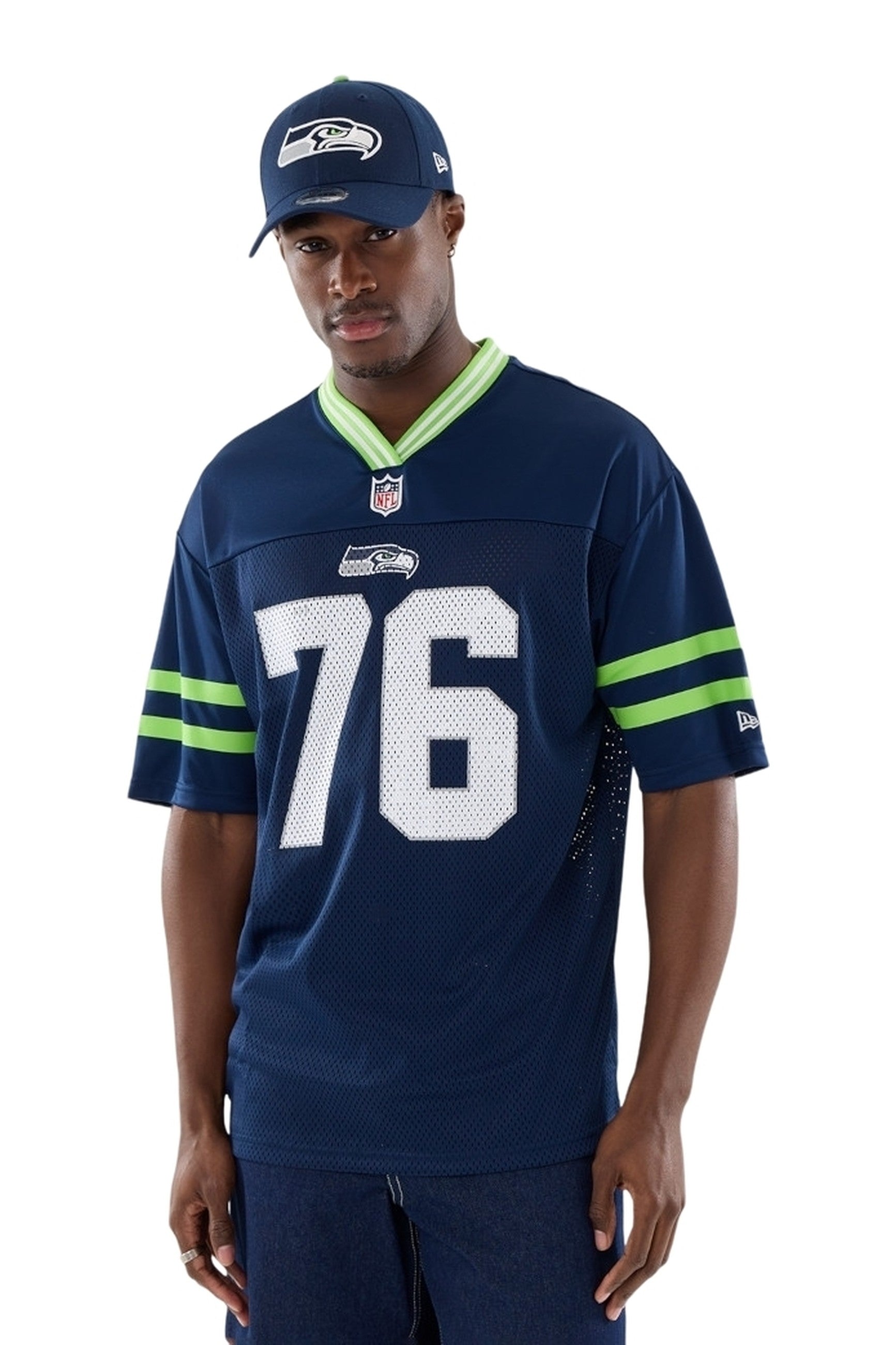 CAMIETA NEW ERA MARINO SEAHAWKS NOS NHL MESH TEE