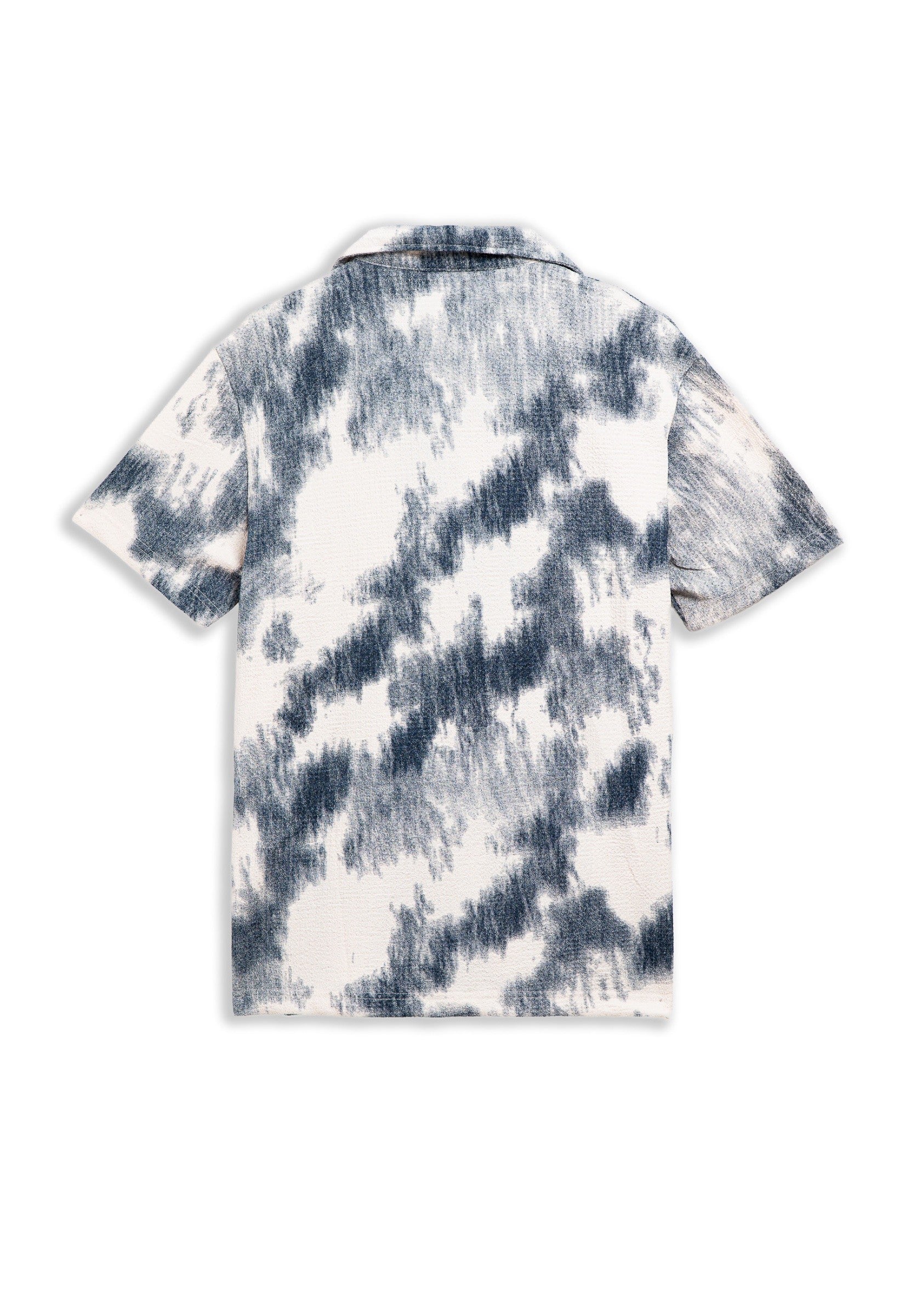CAMISA BEIGE BRAIDED TYE DYE SHIRT