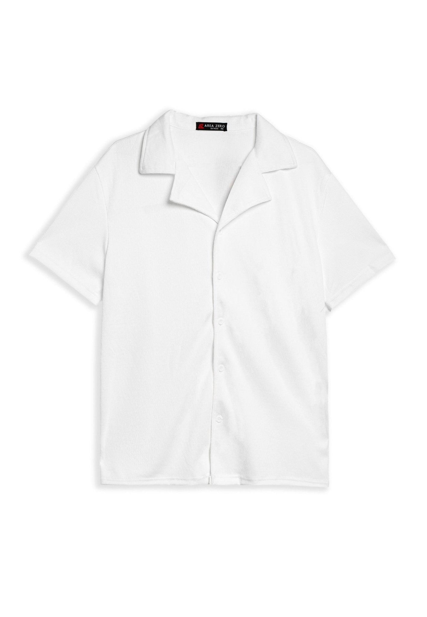 CAMISA BLANCA STRIPPED SHIRT - AREA ZERO