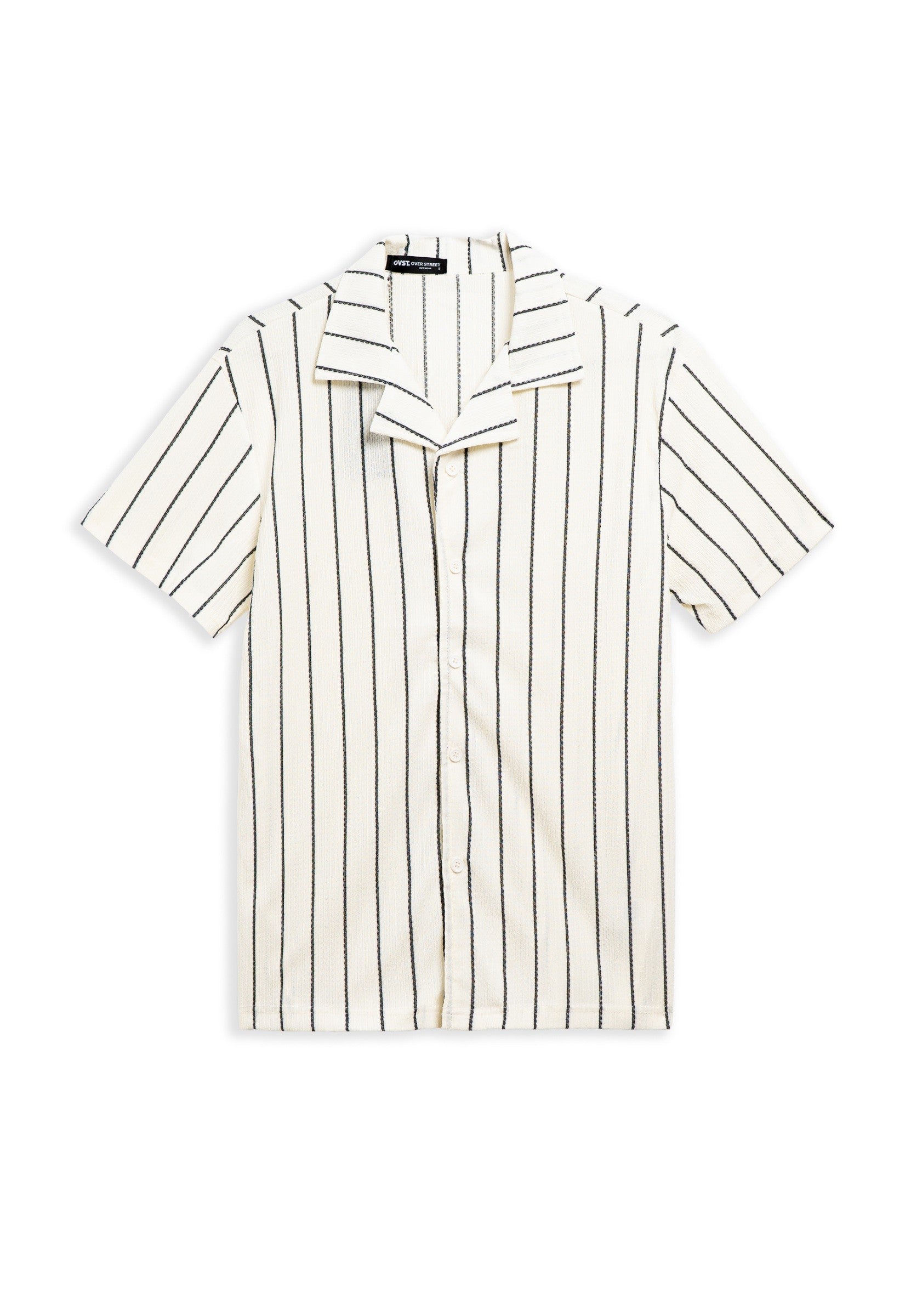 CAMISA CRUDA RAYAS BRAIDES STRIPPED SHIRT