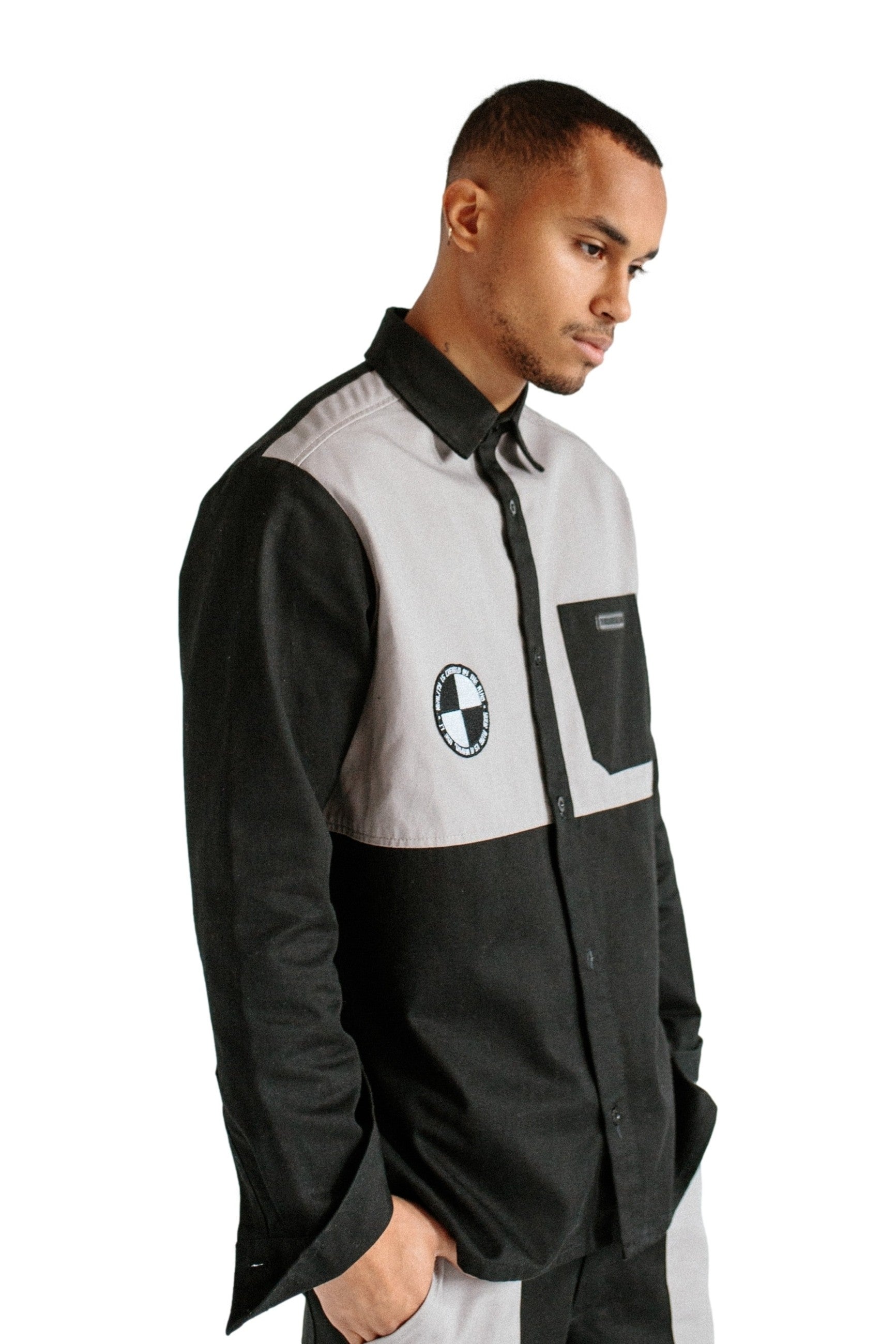 CAMISA NEGRA TRIKKO WORKER SHIRT