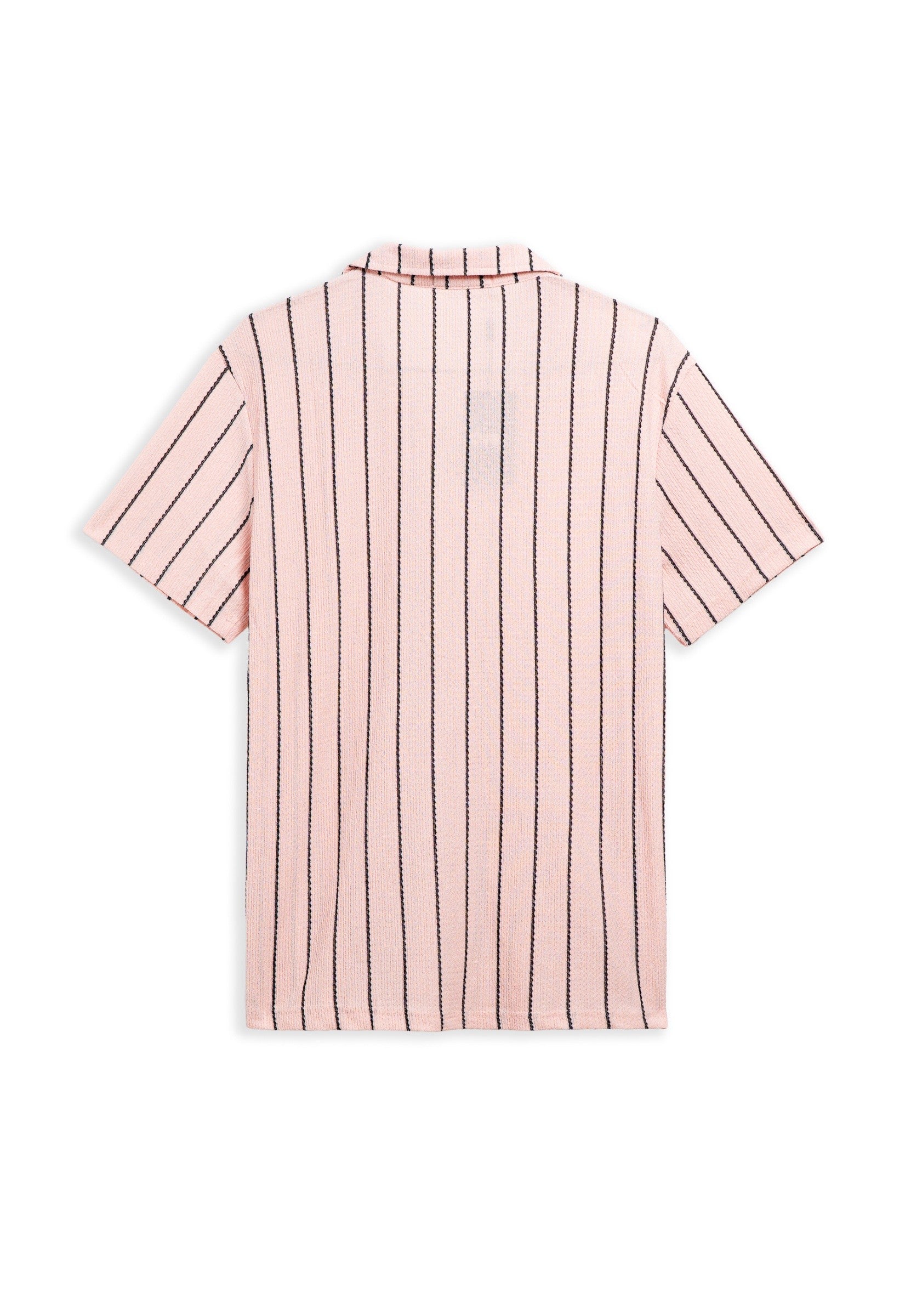 CAMISA ROSA RAYAS BRAIDES STRIPPED SHIRT