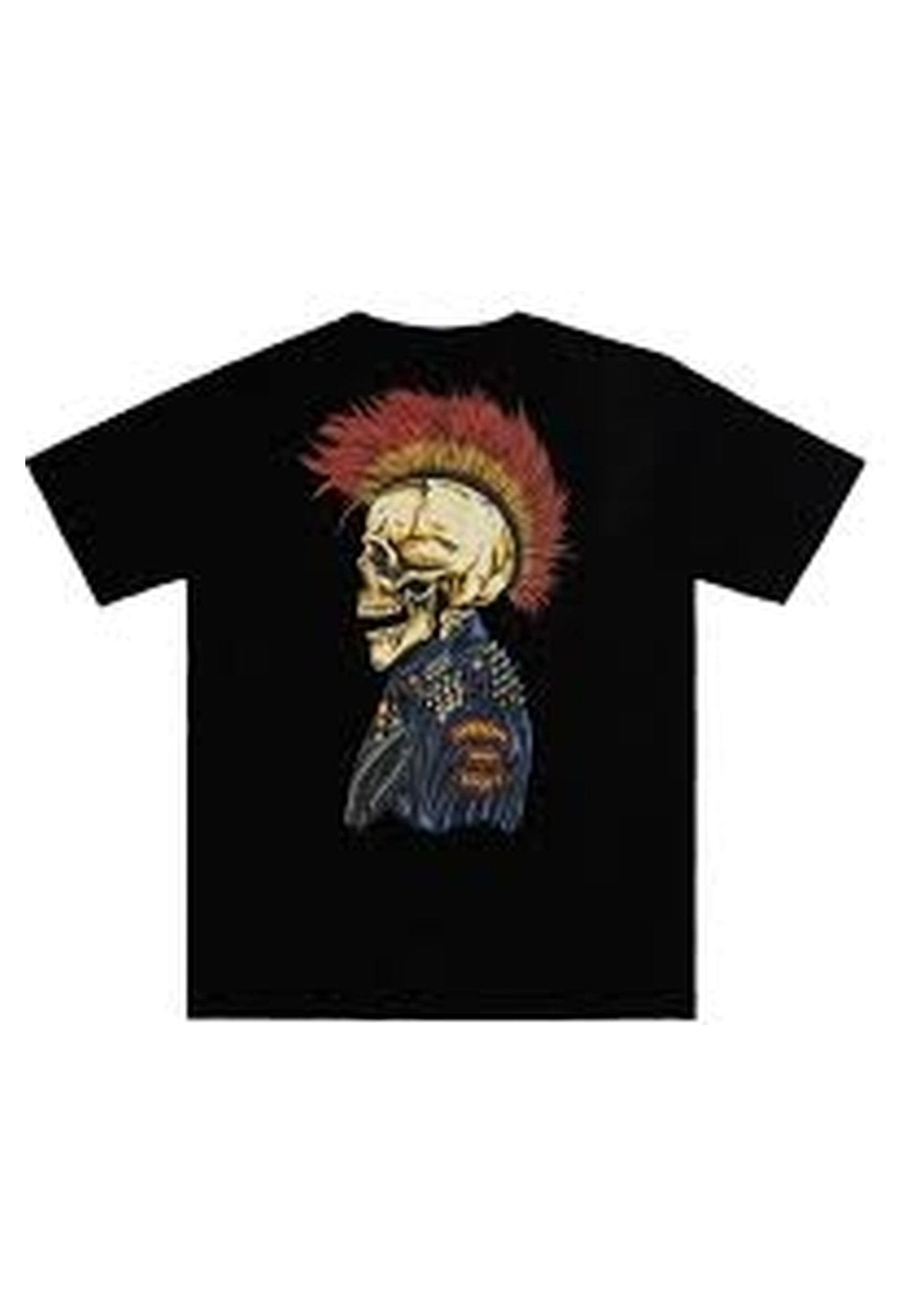 CAMISETA AMERICAN SOCKS NEGRA PUNKS NOT DEAD TEE - AREA ZERO