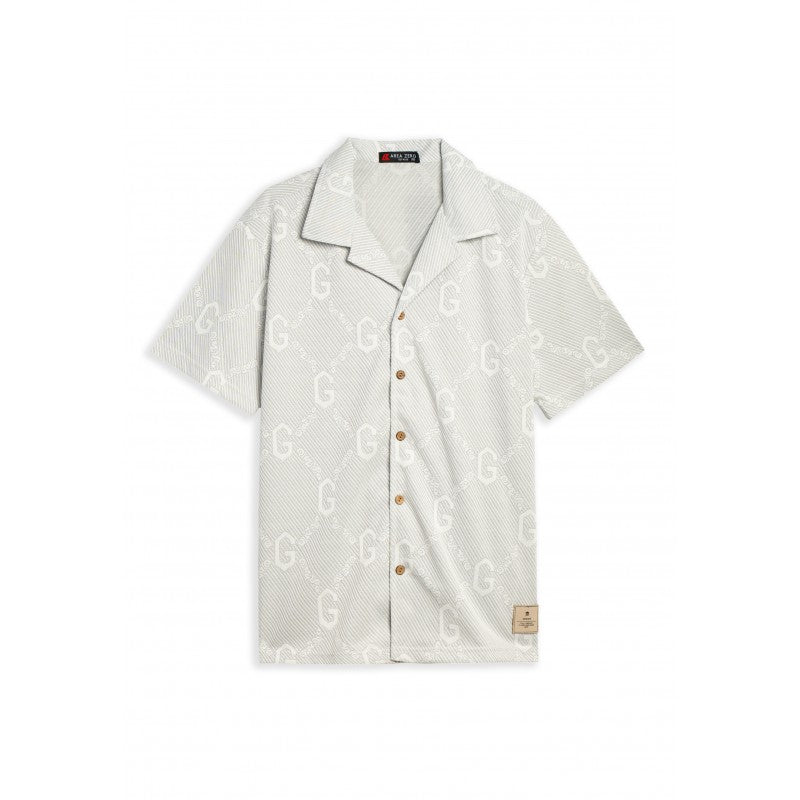 CAMISETA AREA ZERO BLANCA G PRINT SHIRT