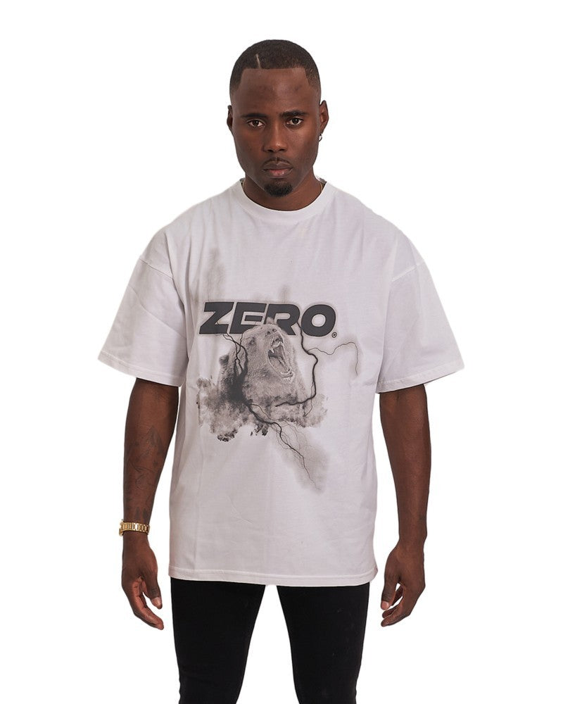 CAMISETA AREA ZERO BLANCA OSO FULL PRINT TEE