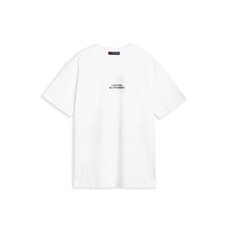 CAMISETA AREA ZERO BLANCA VIEW FEEL F1 OVERSIZED TEE