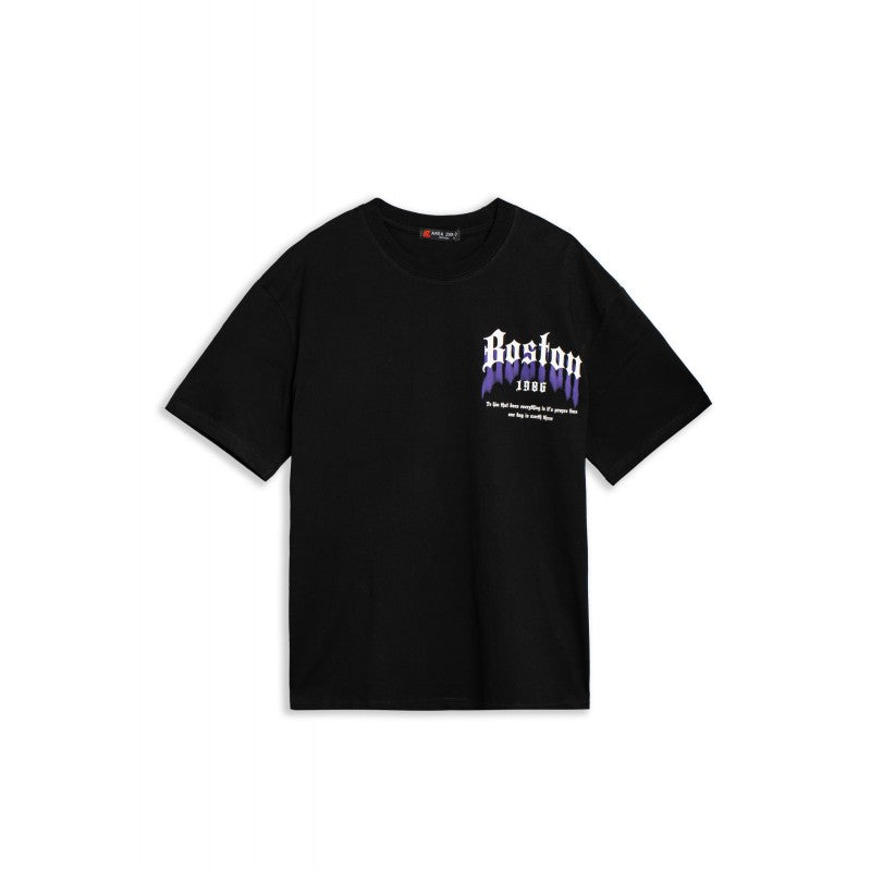 CAMISETA AREA ZERO NEGRA BOSTON CLOWN TEE