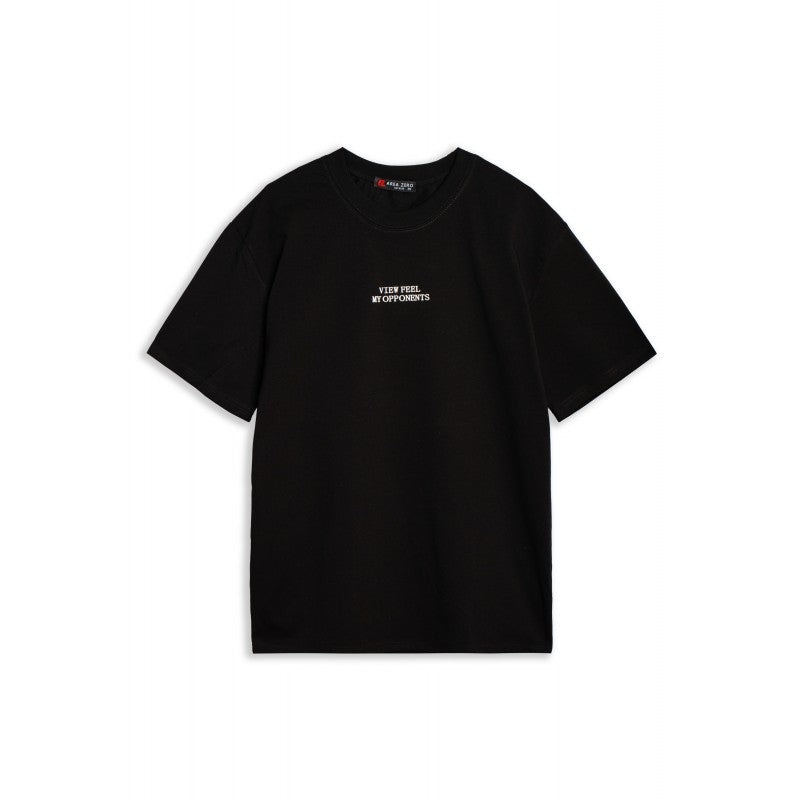 CAMISETA AREA ZERO NEGRA VIEW FEEL F1 OVERSIZED TEE