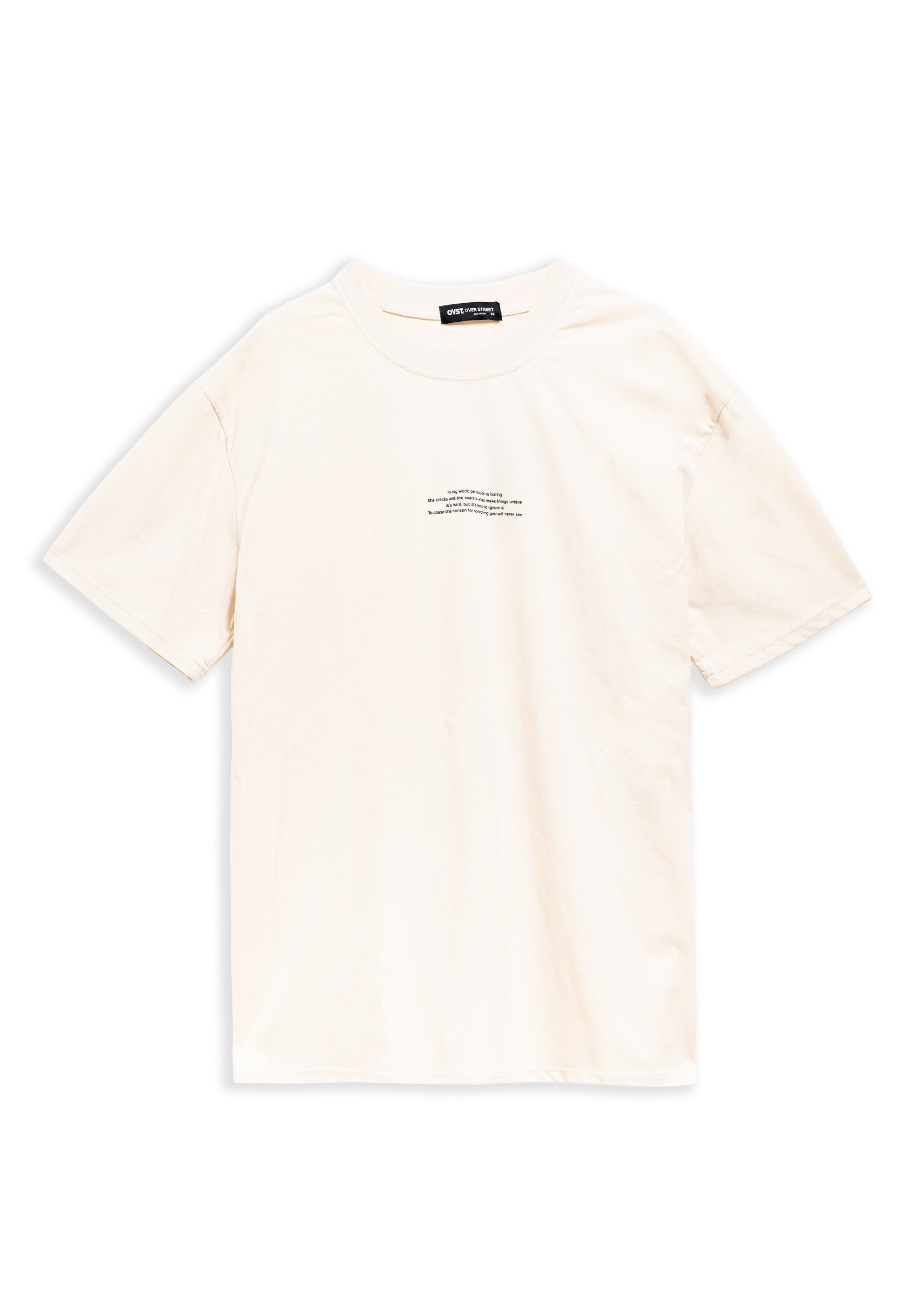 CAMISETA BEIGE CHICAGO PERFECTION OVERSIZED TEE