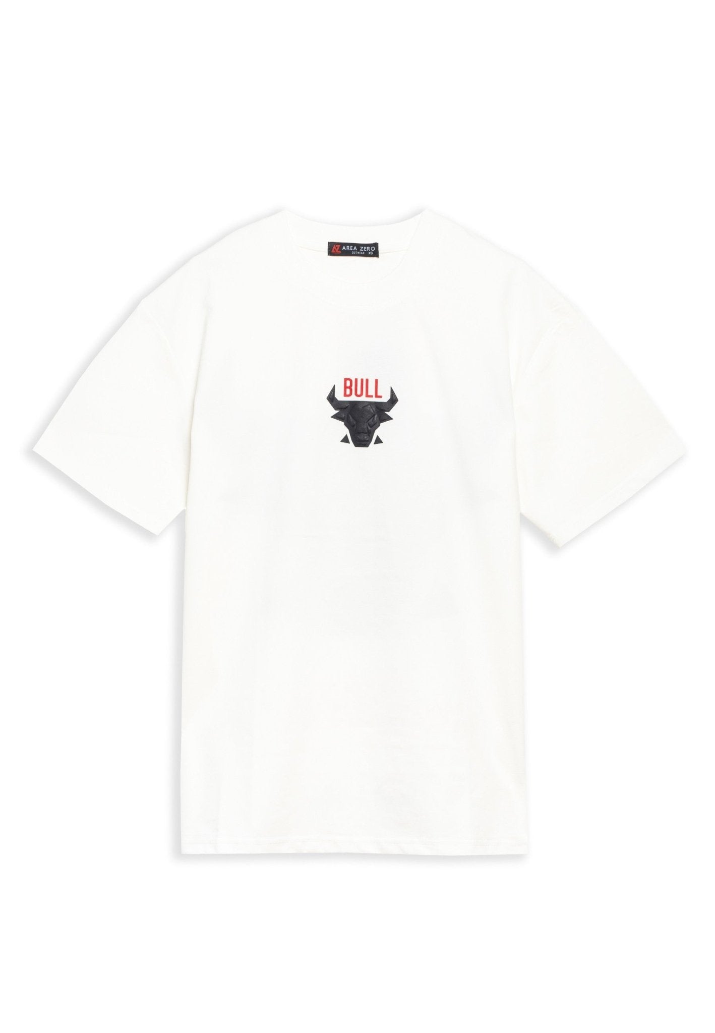 CAMISETA BLANCA BULL BACK TEE - AREA ZERO