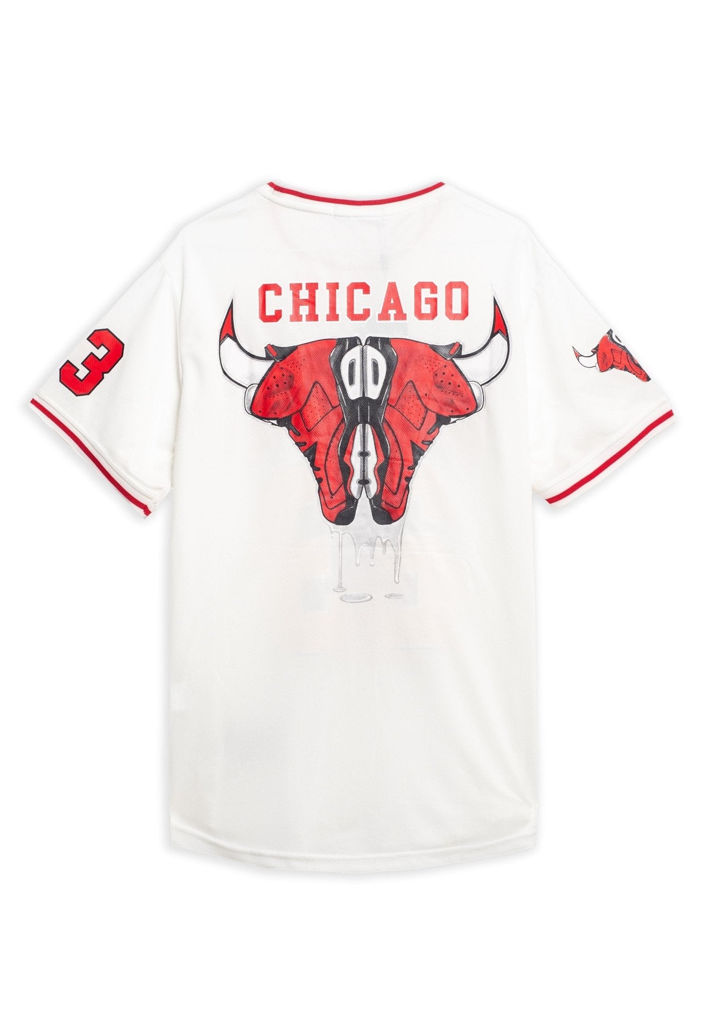 CAMISETA BLANCA CHICAGO 23 SPORT TEE - AREA ZERO