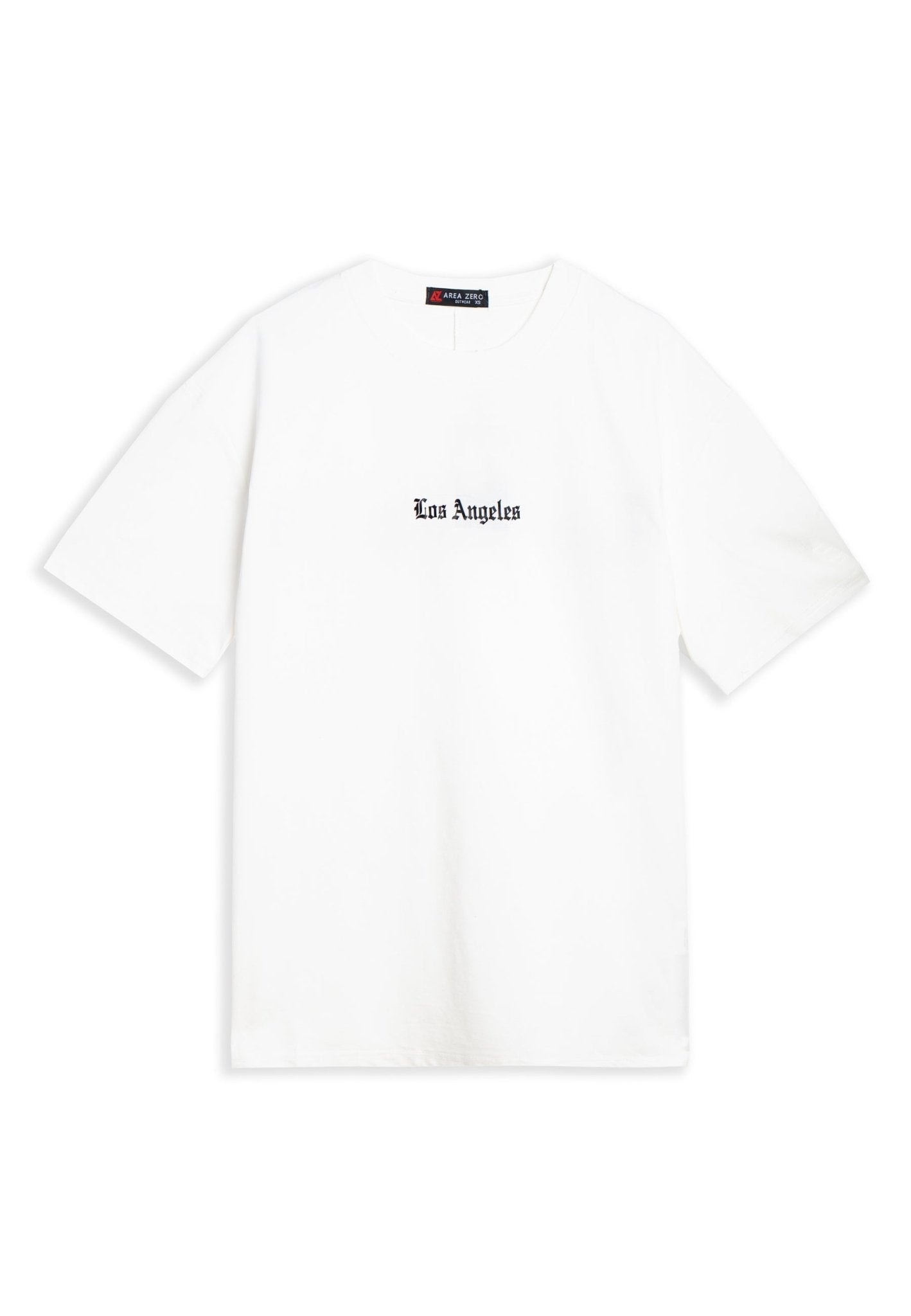 CAMISETA BLANCA LOS ANGELES BACK OVERSIZED TEE - AREA ZERO
