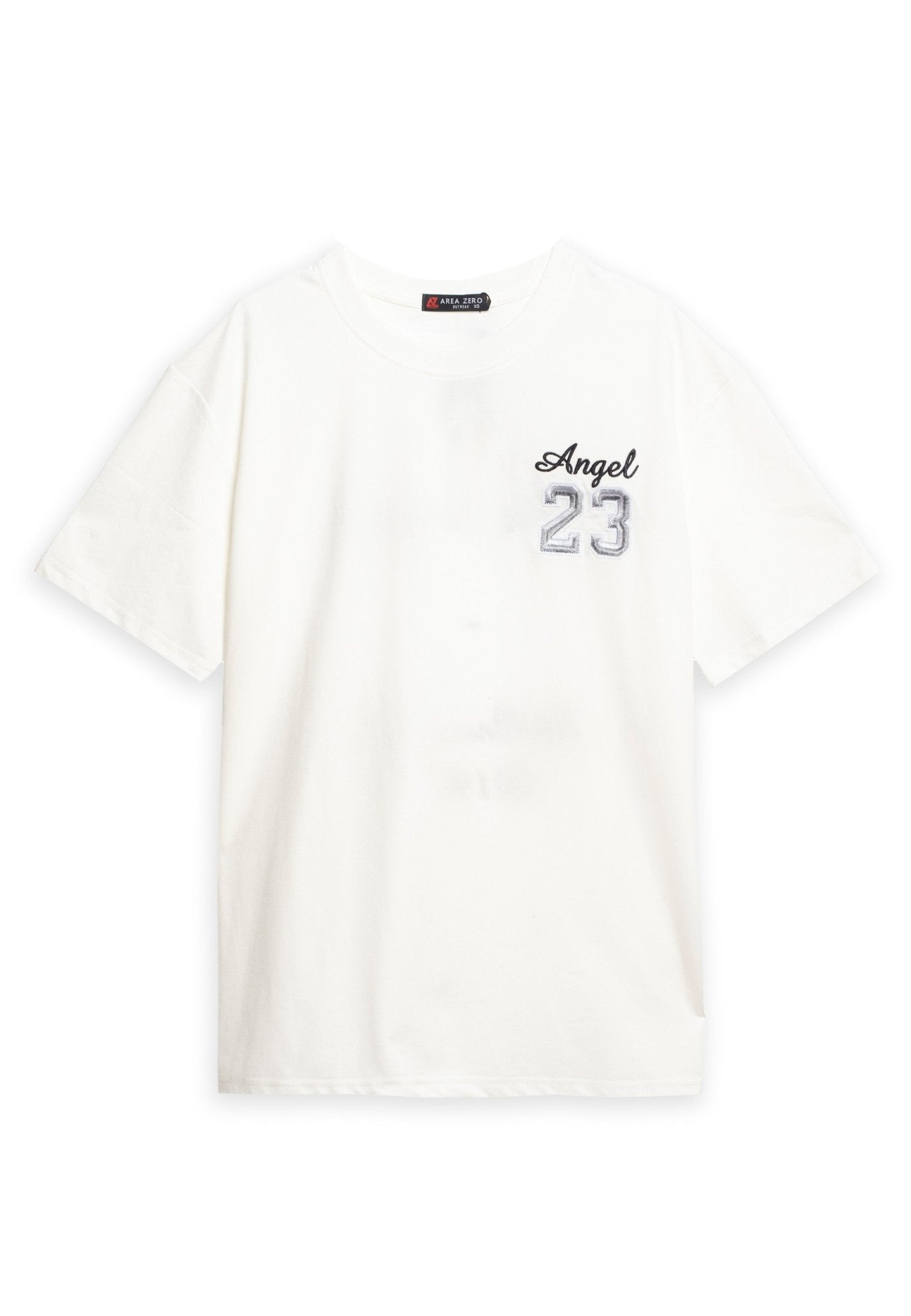 CAMISETA BLANCA LOS ANGLES OVERSIZED TEE - AREA ZERO