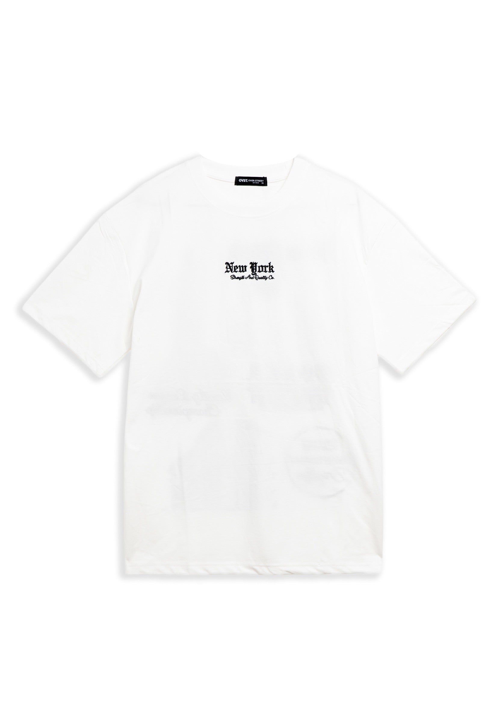 CAMISETA BLANCA NEW YORK ORIGINS OVERSIZED TEE