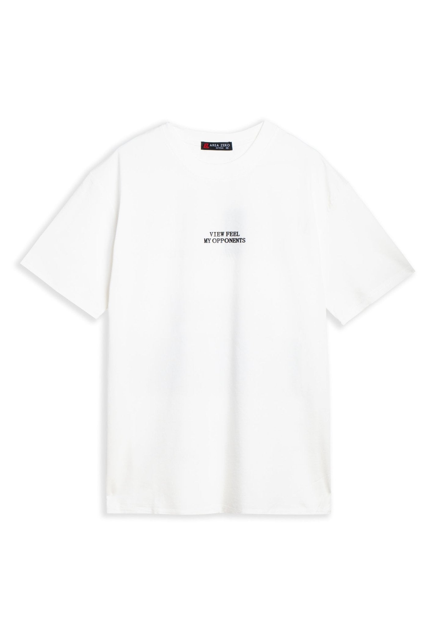 CAMISETA BLANCA VIEW FEEL F1 OVERSIZED TEE - AREA ZERO