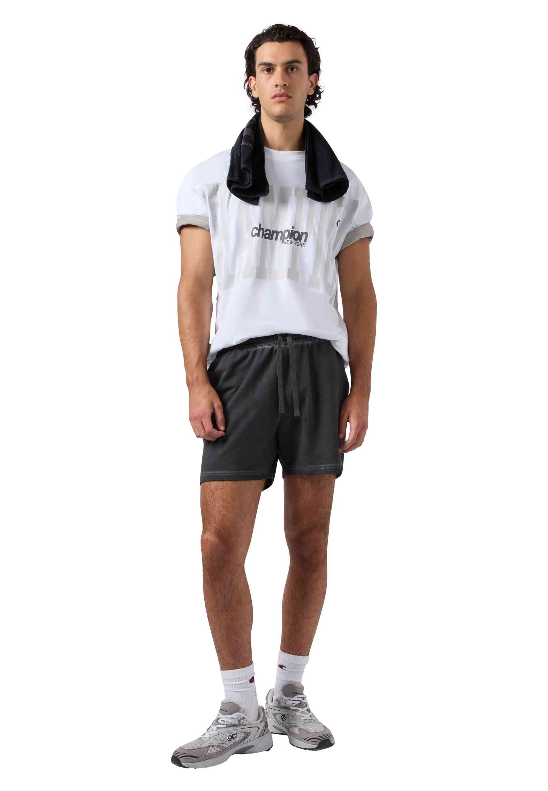 CAMISETA CHAMPION BLANCA MAXI LOGO URBAN CONTEMPORARY TEE