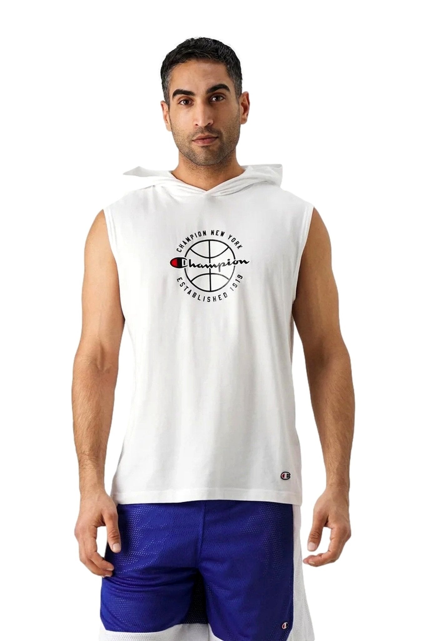 CAMISETA CHAMPION BLANCA TIRANTES SLEEVELESS HOODED TEE - AREA ZERO