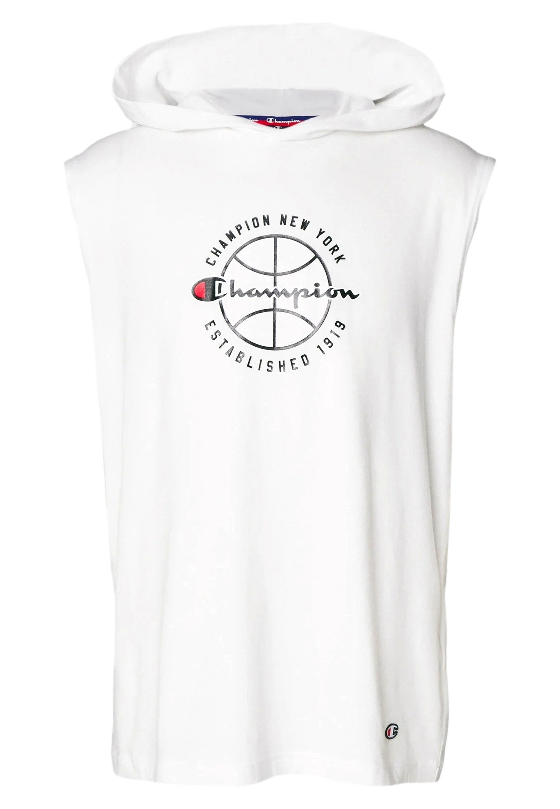 CAMISETA CHAMPION BLANCA TIRANTES SLEEVELESS HOODED TEE