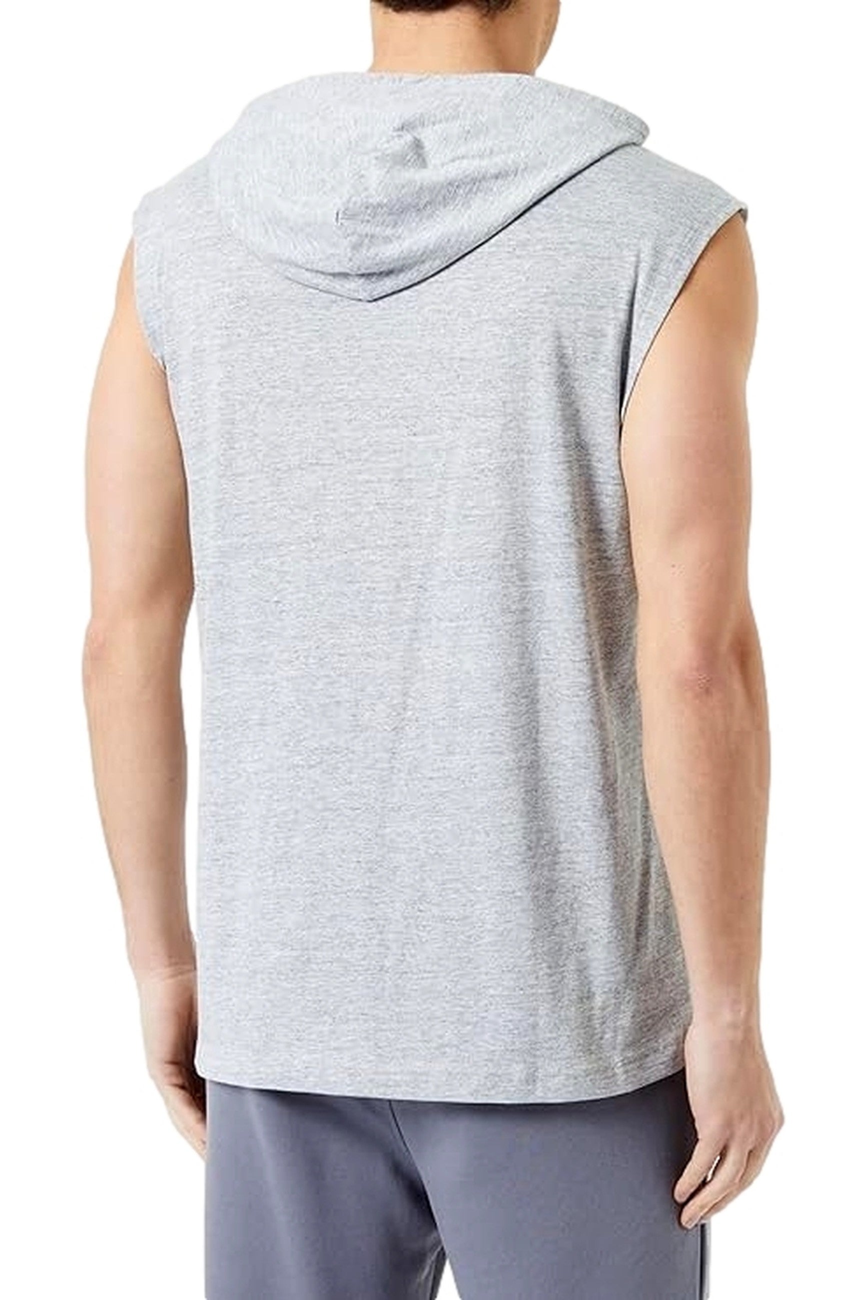 CAMISETA CHAMPION GRIS LEGACY LOGO HOODED VEST
