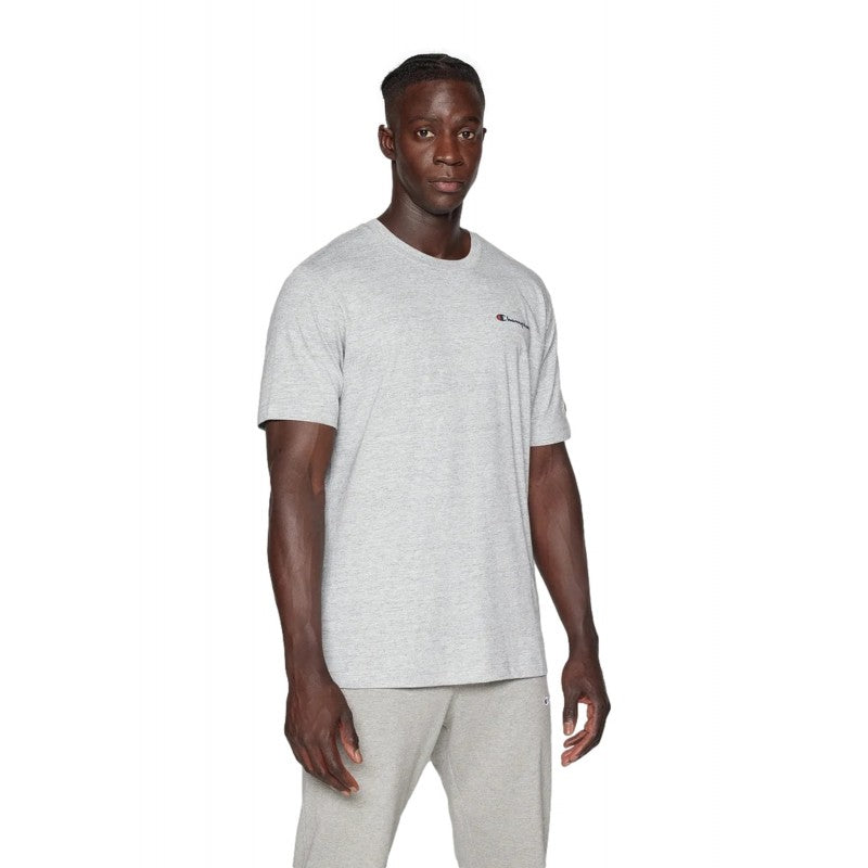 CAMISETA CHAMPION GRIS SMALL LEGACY LOGO TEE