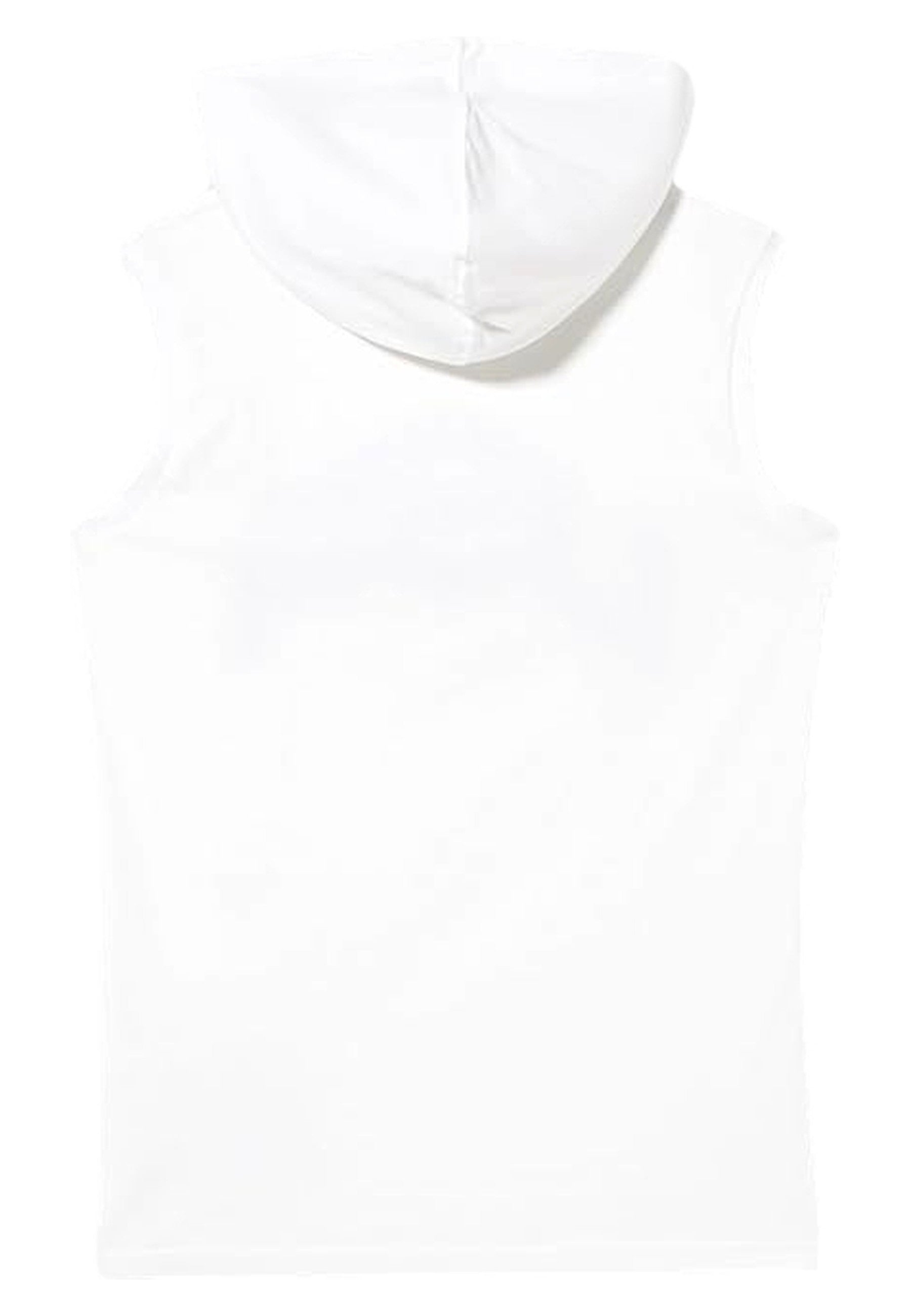 CAMISETA CHAMPION JUNIOR BLANCA USA SLEEVELESS HODDED TEE