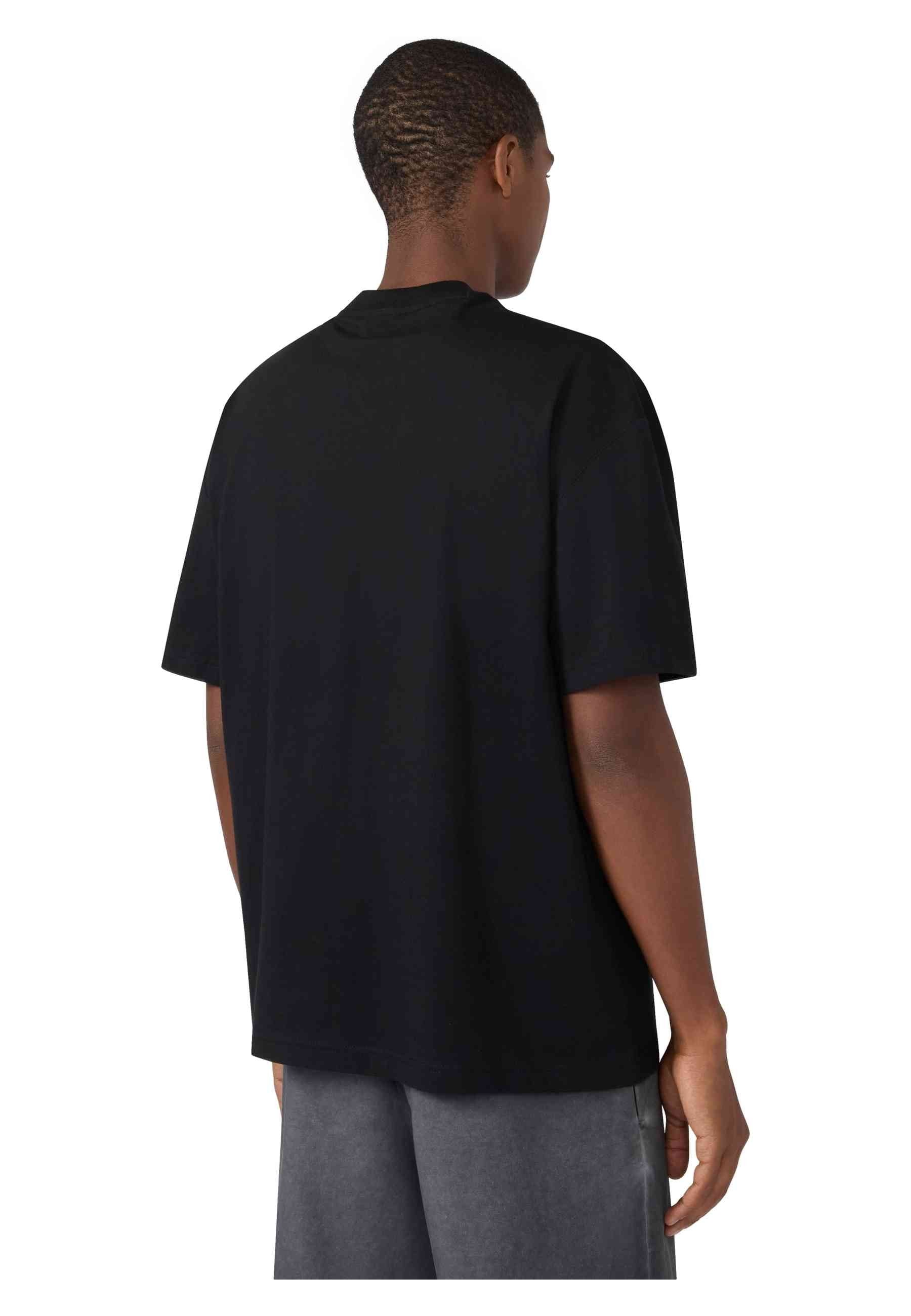 CAMISETA CHAMPION NEGRA MAXI LOGO URBAN CONTEMPORARY TEE