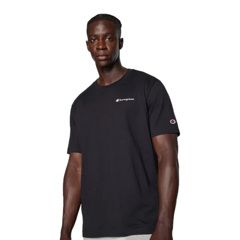 CAMISETA CHAMPION NEGRA SMALL LEGACY LOGO TEE