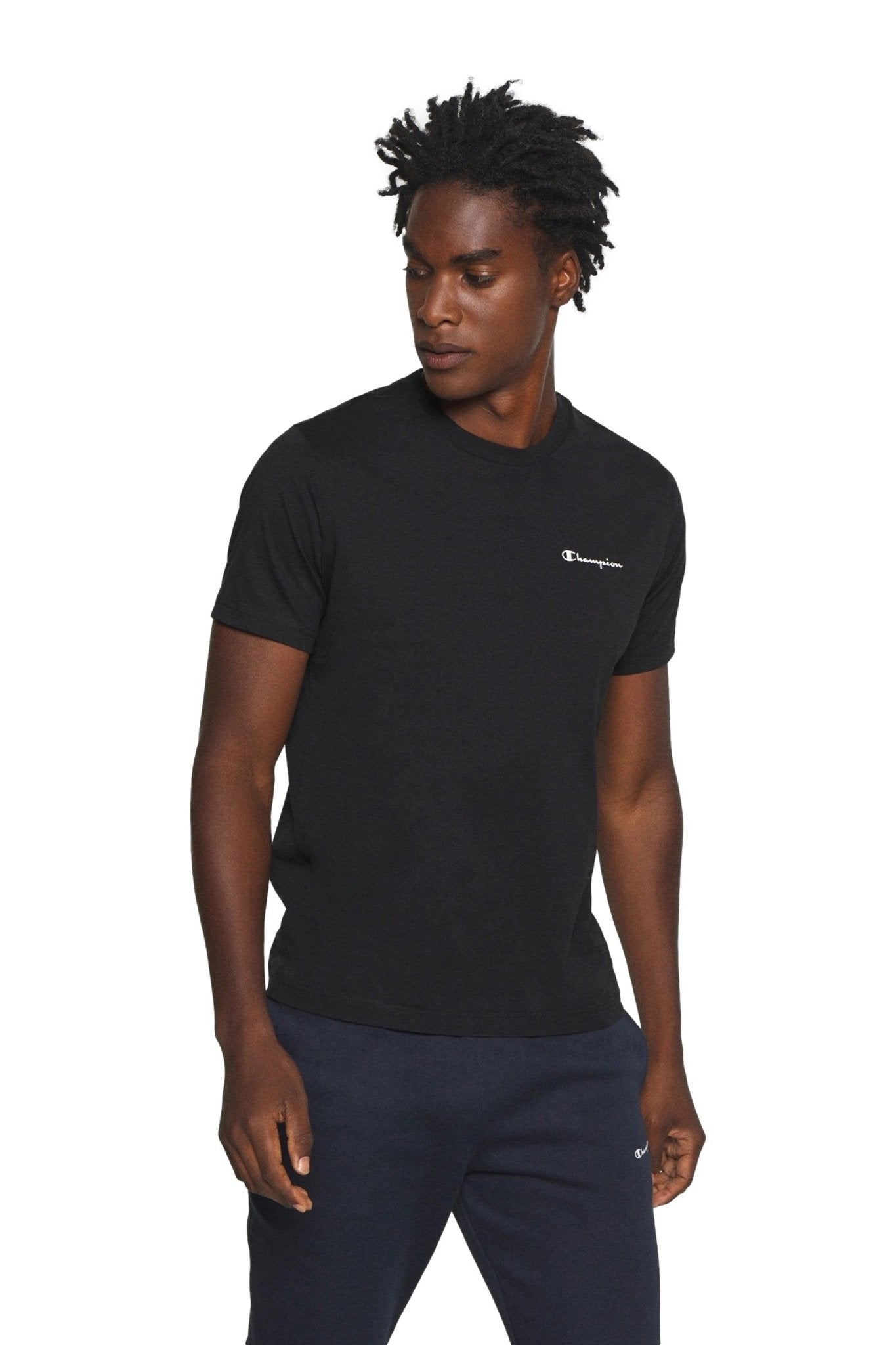 CAMISETA CHAMPION NEGRA SMALL TONED LOGO TEE - AREA ZERO