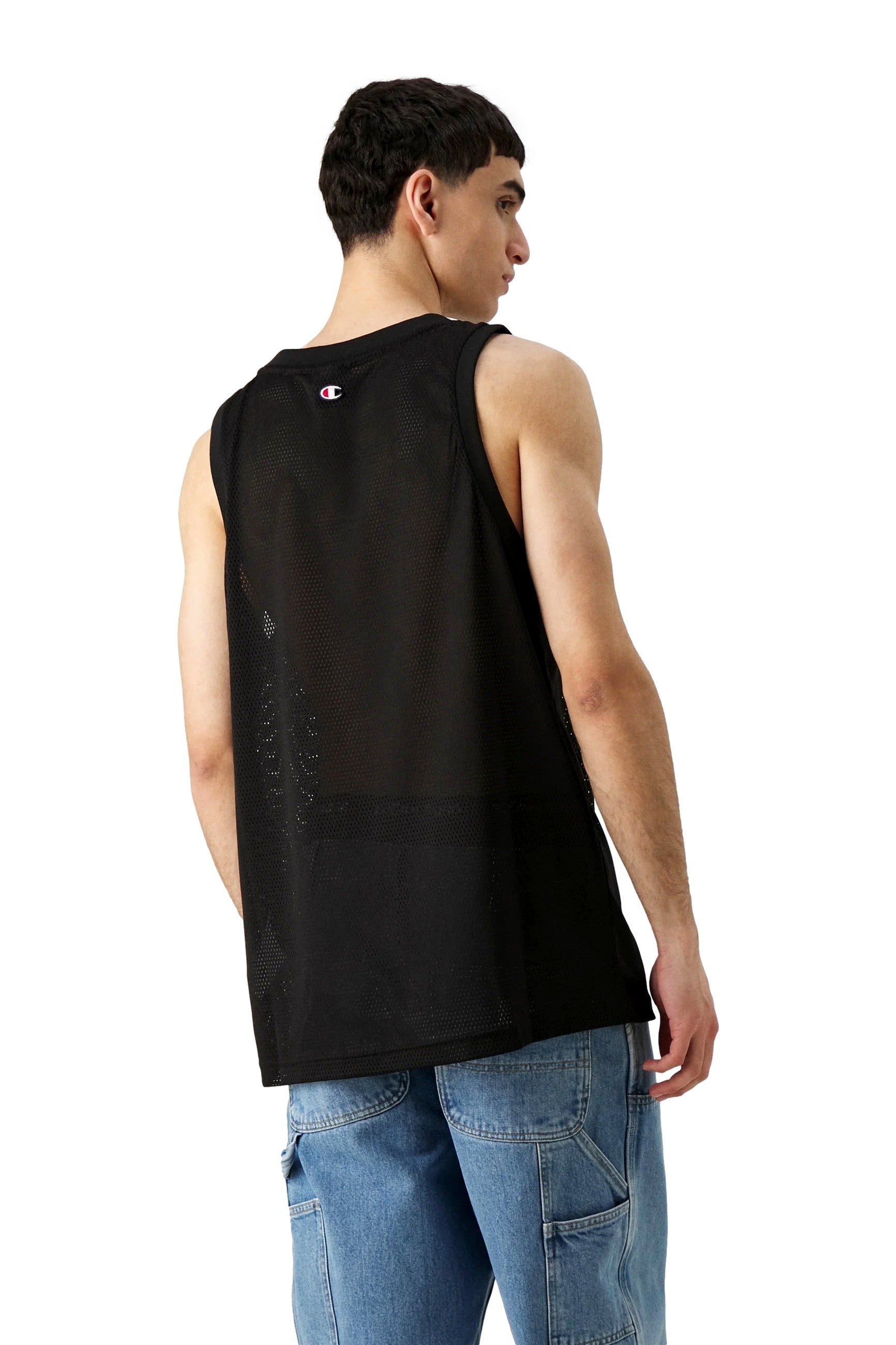 CAMISETA CHAMPION NEGRA TIRANTES SLEEVELESS HOODED TEE