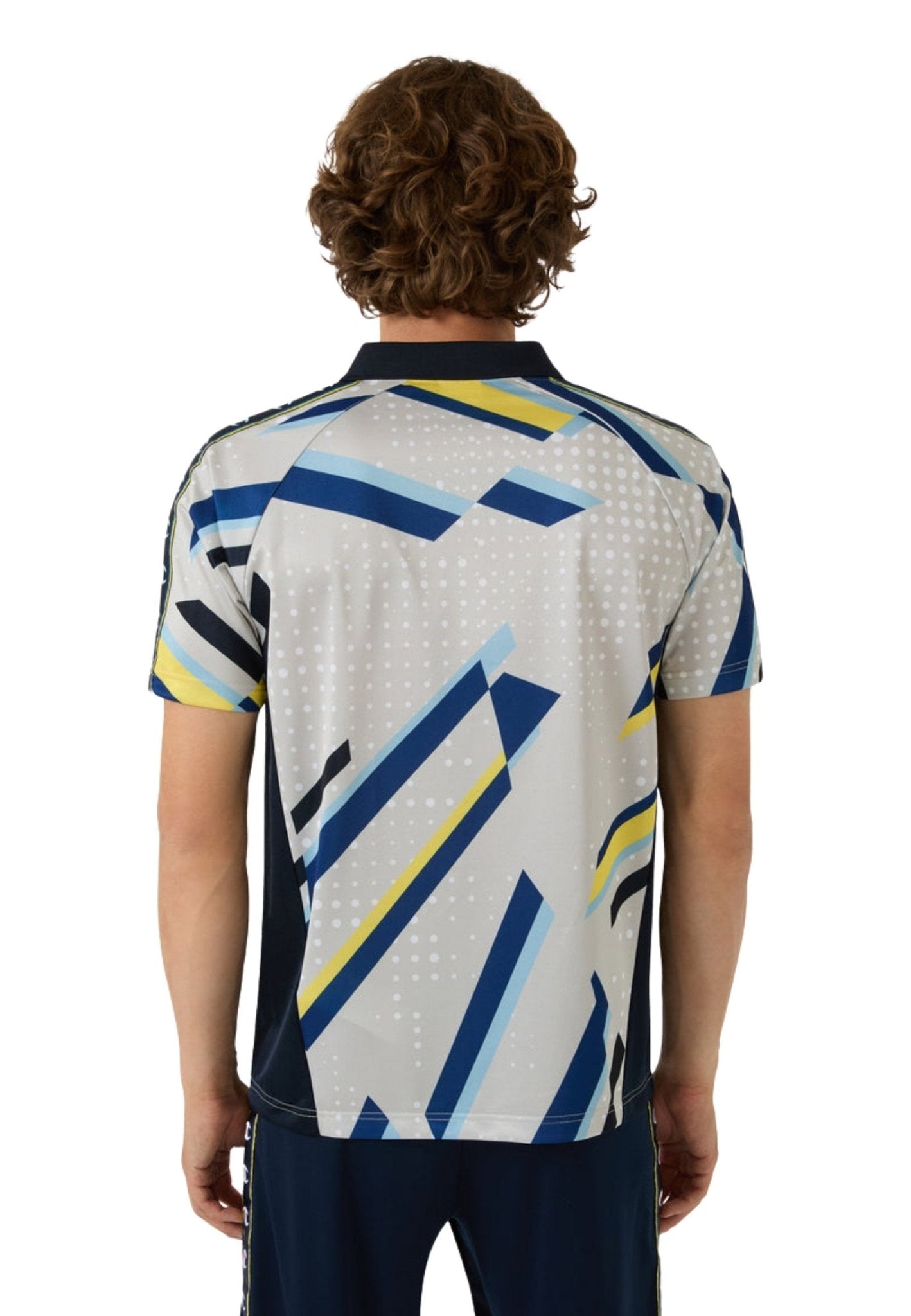 CAMISETA CHAMPION ROCHESTER BLANCA GEOMETRIC FOOTBALL JERSEY - AREA ZERO